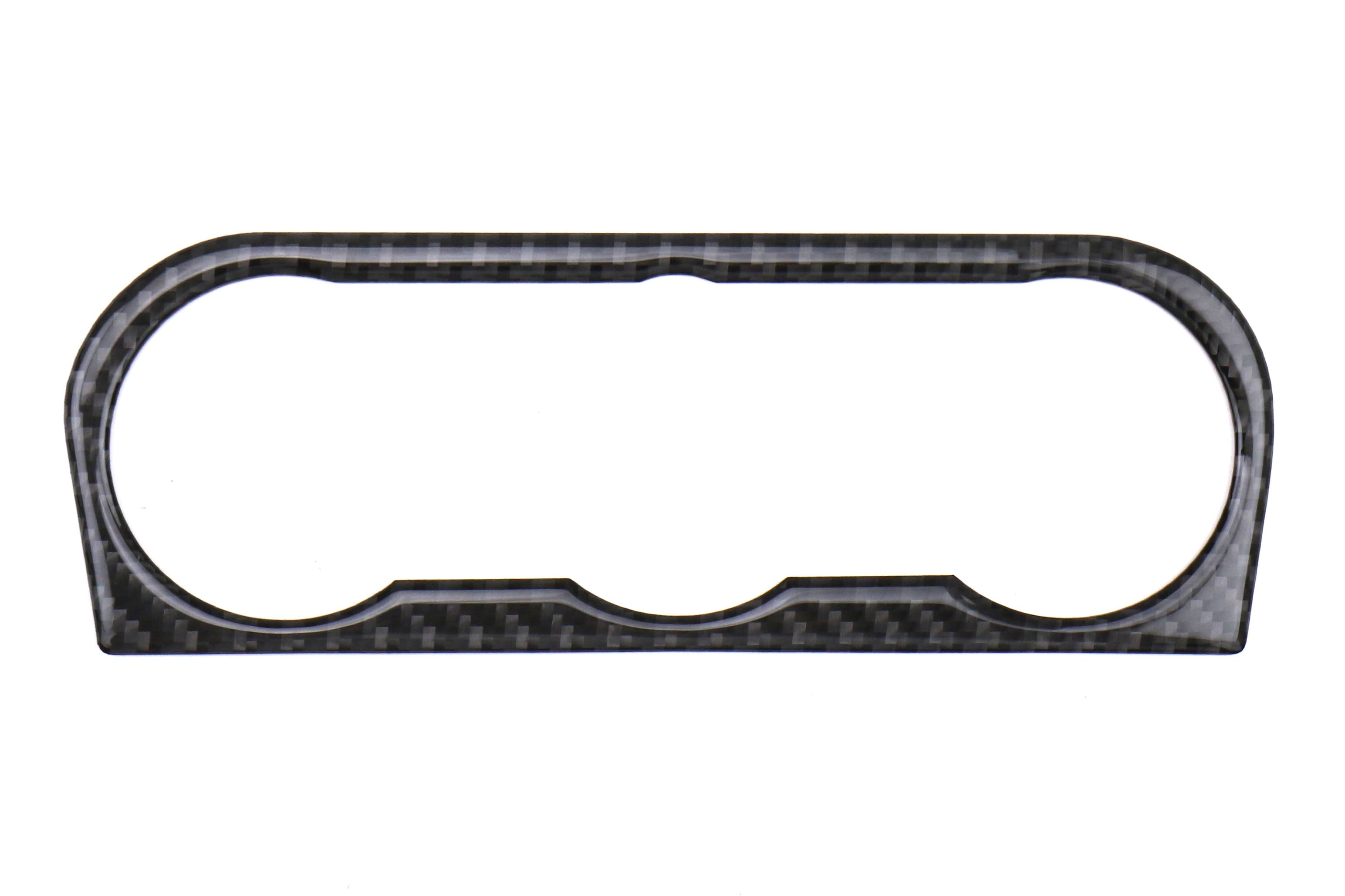 GCS Carbon Fiber AC Knob Accent Trim - Subaru Models (inc. 2015-2021 WRX)