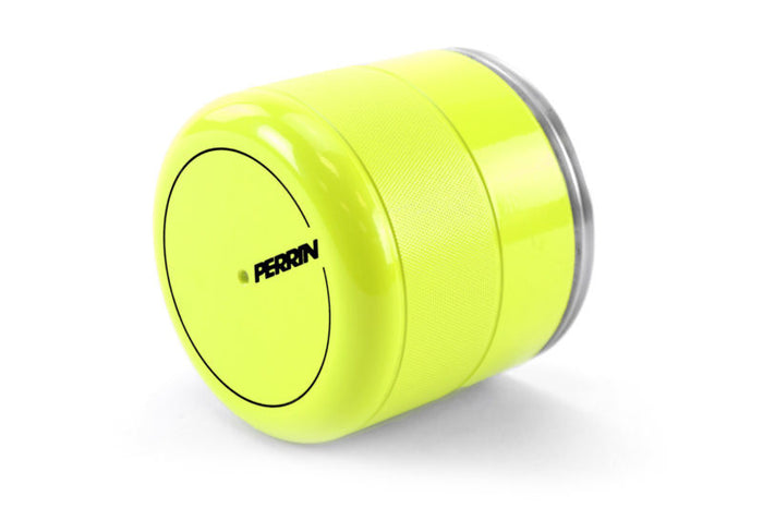 PERRIN Oil Filter Cover (Neon Yellow) - 2015-2024 Subaru WRX / 2013-2016 Scion FR-S / 2013-2024 Subaru BRZ / 2017-2020 Toyota 86 / 2022-2024 GR86