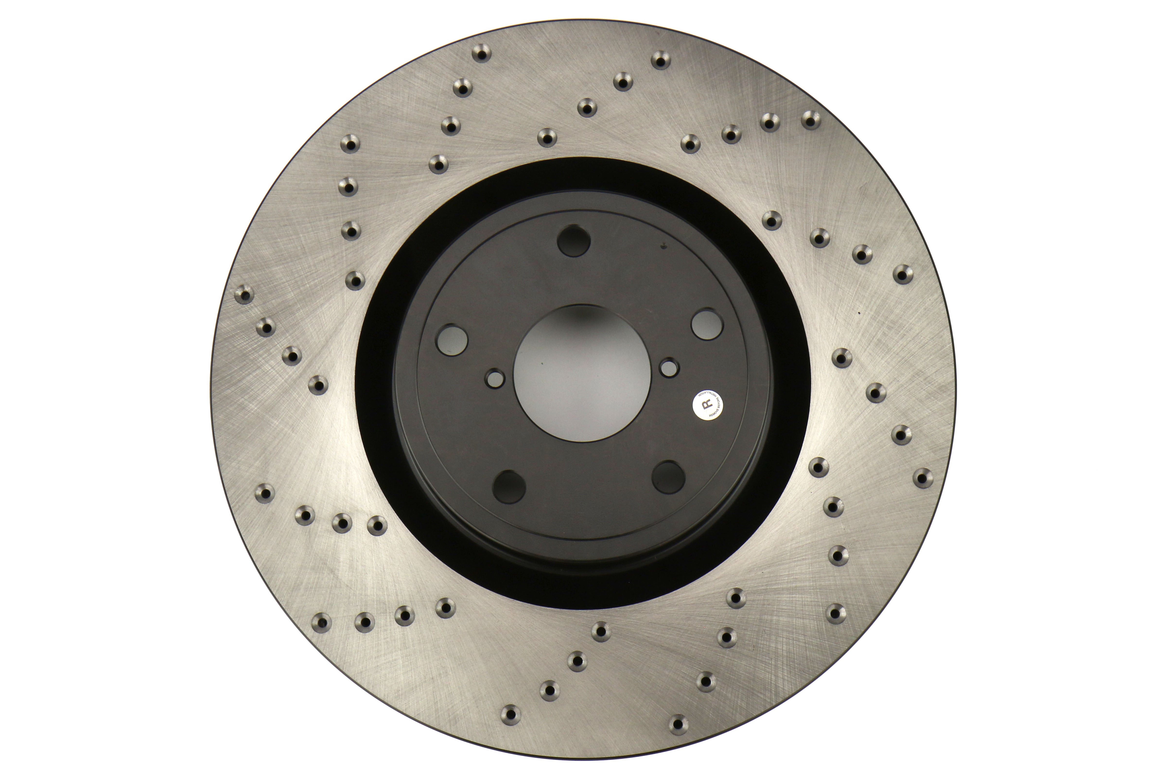 Stoptech Drilled Rotor Single Front Right - 2005-2017 Subaru STI