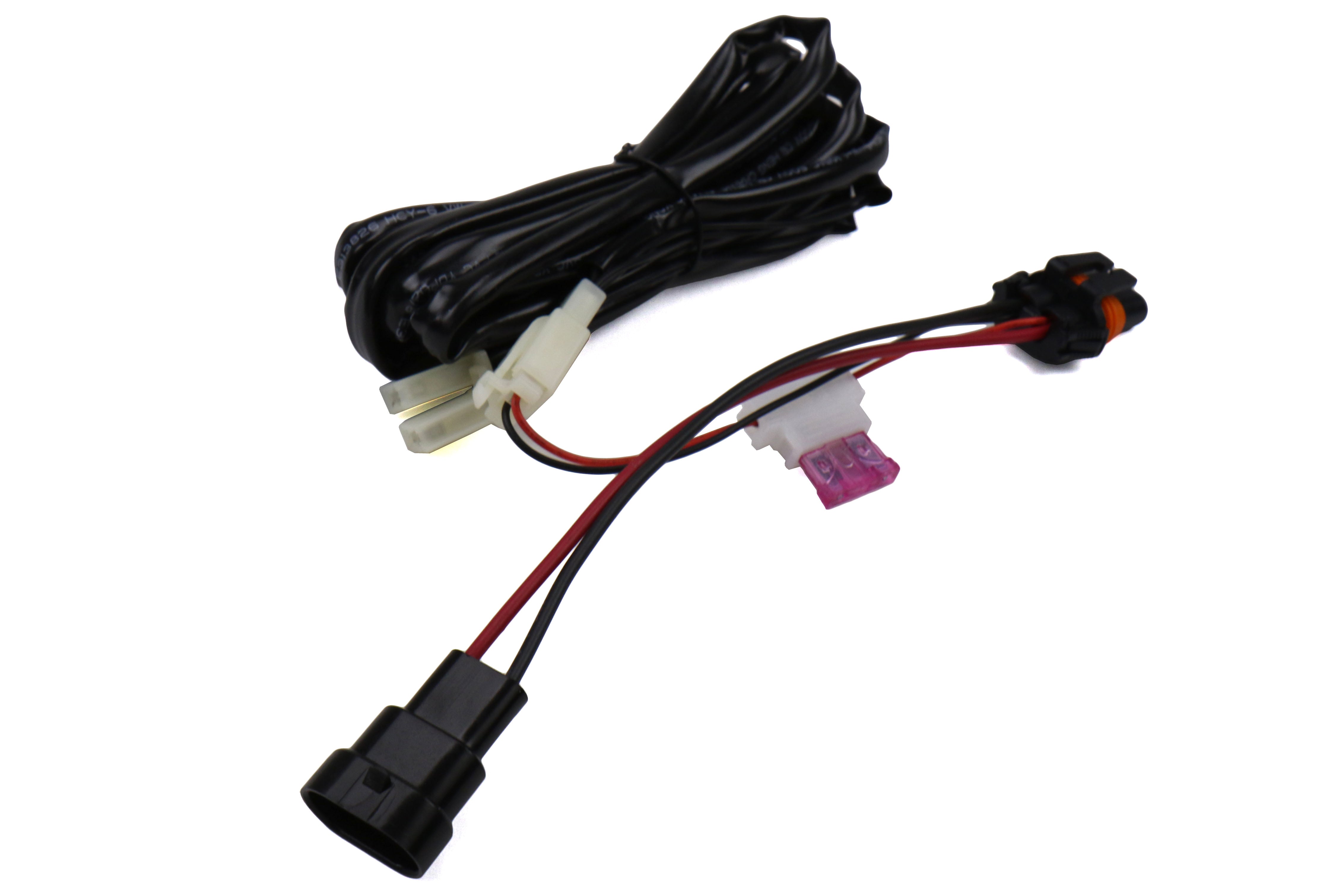 OLM Low / High Beam Projector Fog Light Harness - Subaru Models (Inc. 2015-2021 WRX / STI / 2013-2021 Scion FR-S / Subaru BRZ / Toyota 86)