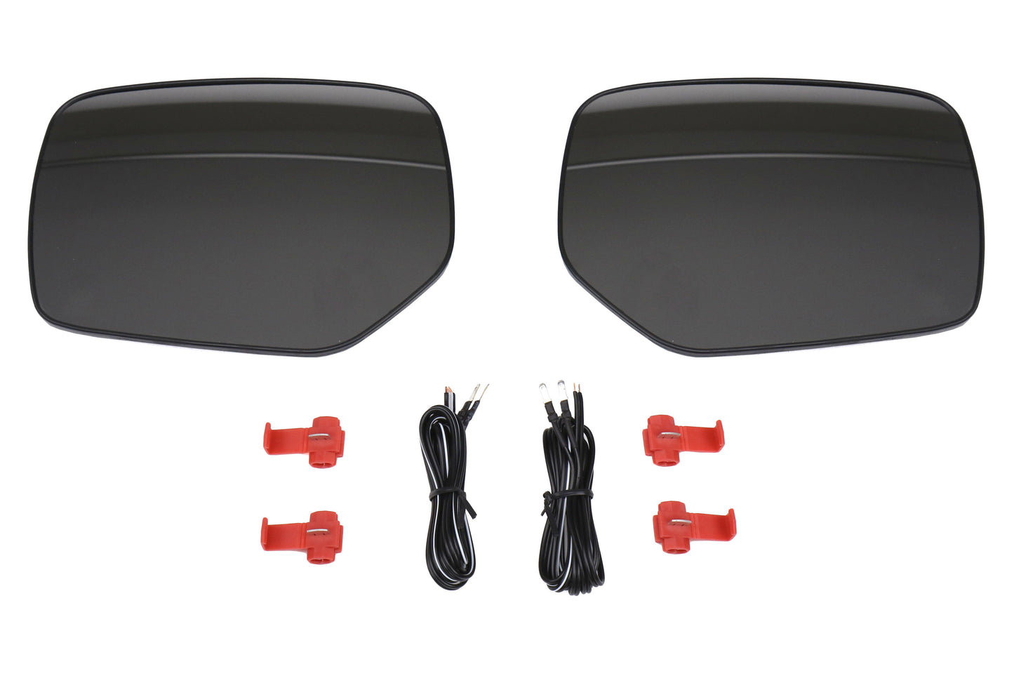 OLM Wide Angle Convex Mirrors (w/ Turn Signals) - Clear - 2015-2021 Subaru WRX / STI