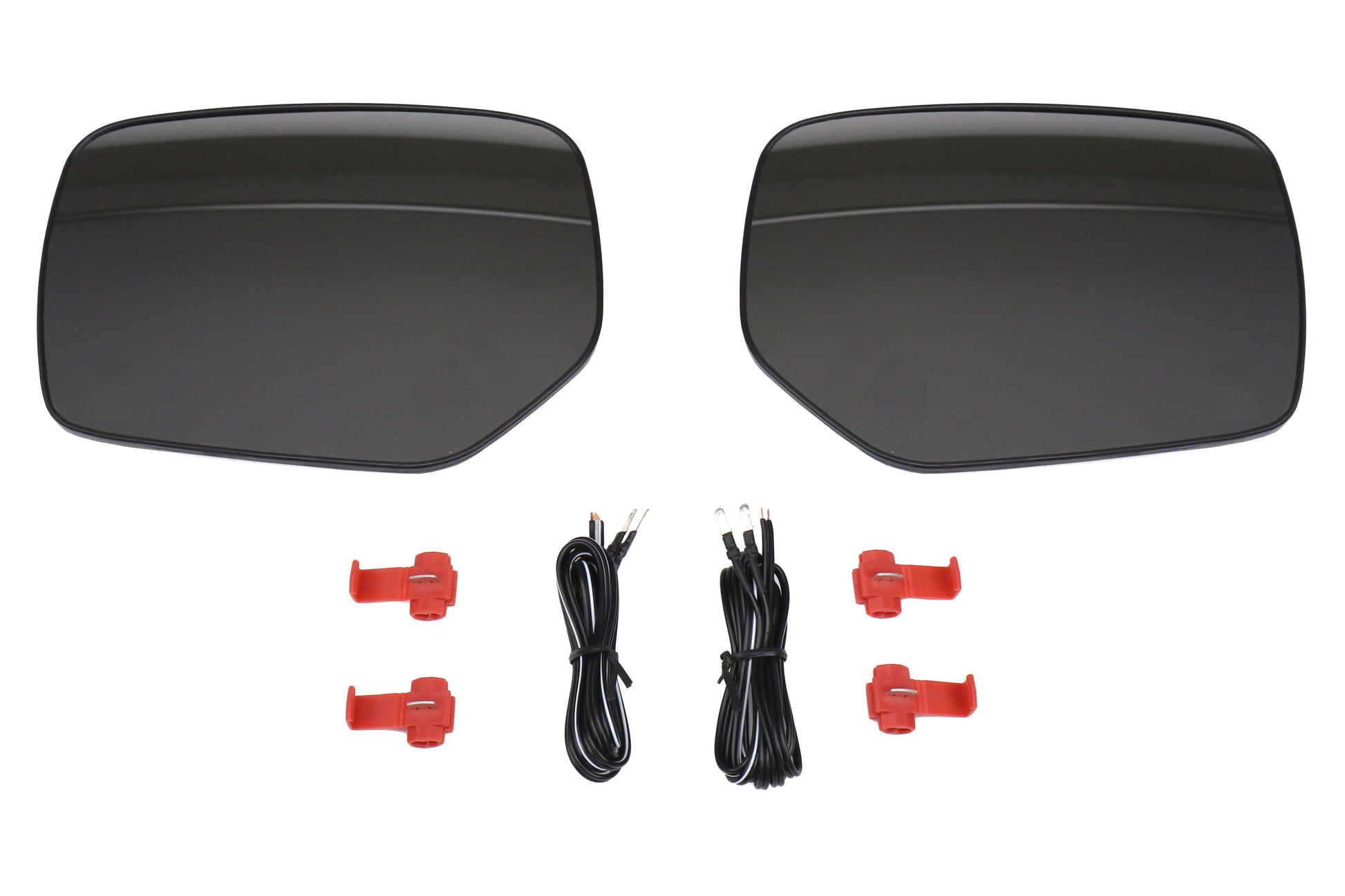 OLM Wide Angle Convex Mirrors (w/ Turn Signals) - Clear - 2015-2021 Subaru WRX / STI
