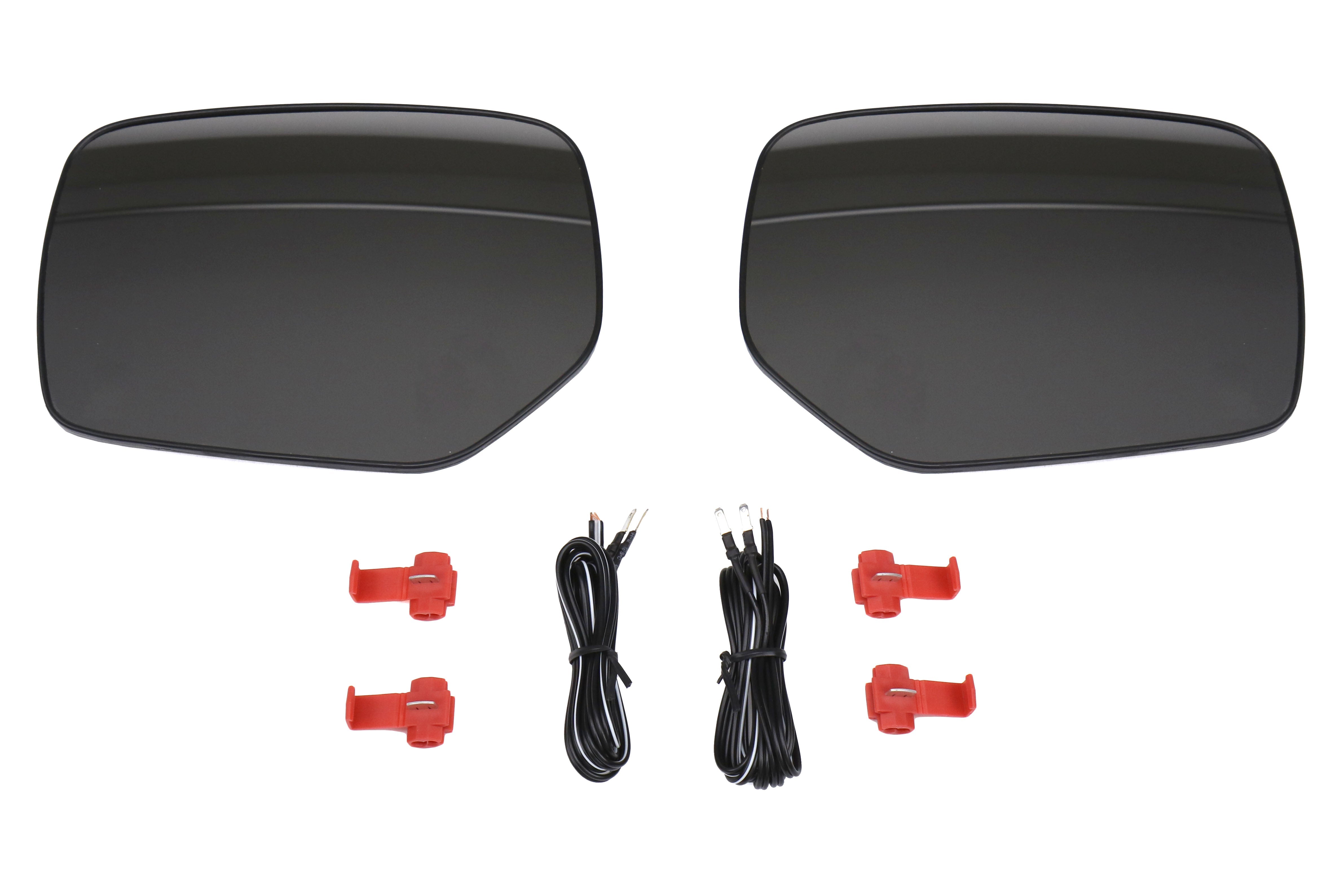 OLM Wide Angle Convex Mirrors (w/ Turn Signals) - Clear - 2015-2021 Subaru WRX / STI