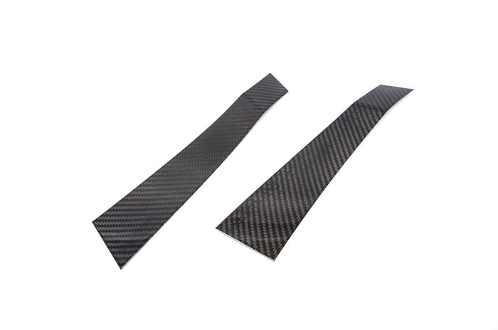 OLM S-Line Dry Carbon Fiber Fender Inserts - 2015-2021 Subaru WRX / STI