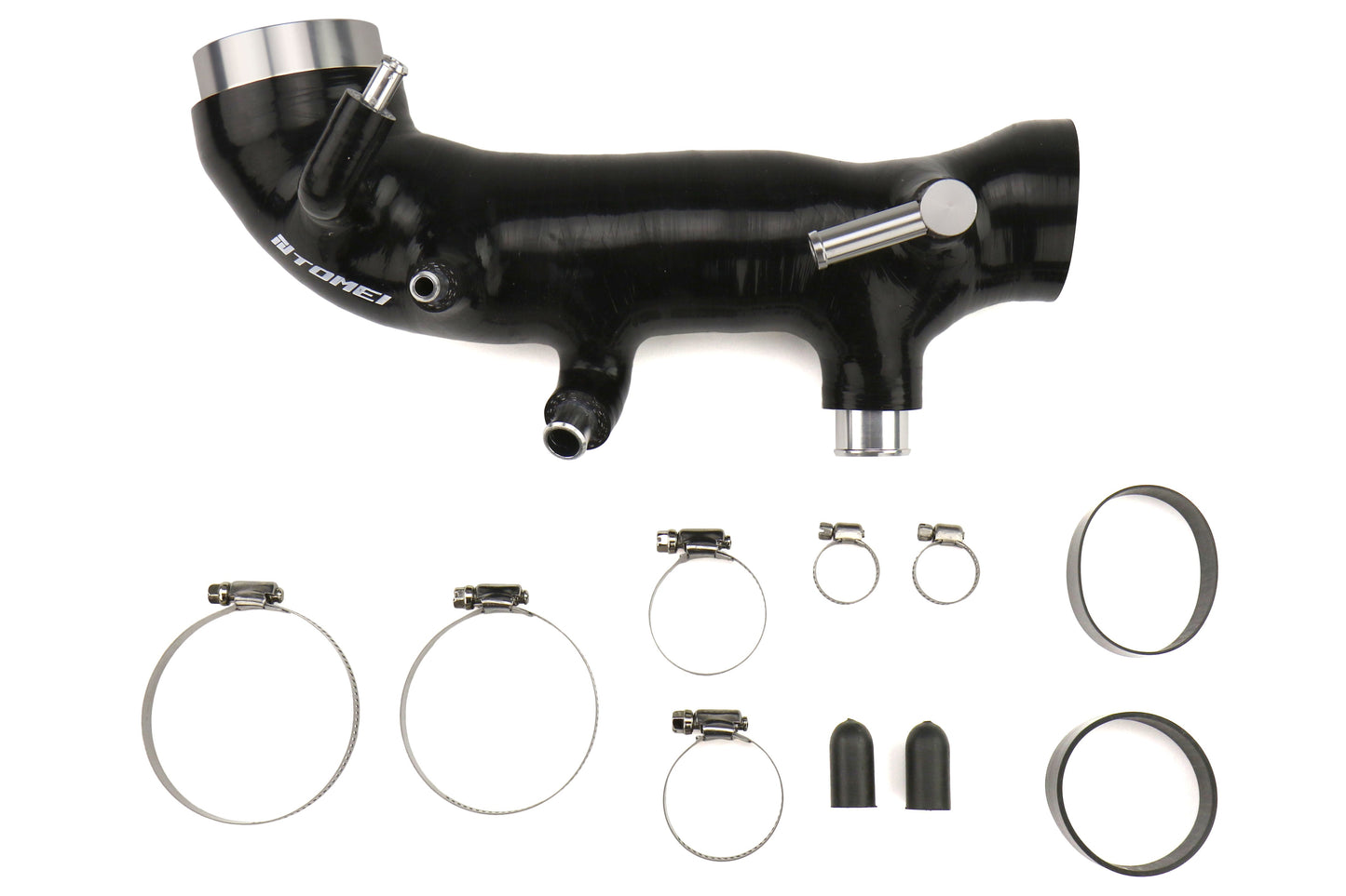 Tomei Silicone Turbo Inlet Hose - Black - Subaru Models (Inc. 2002-2007 WRX / 2004-2007 STI)