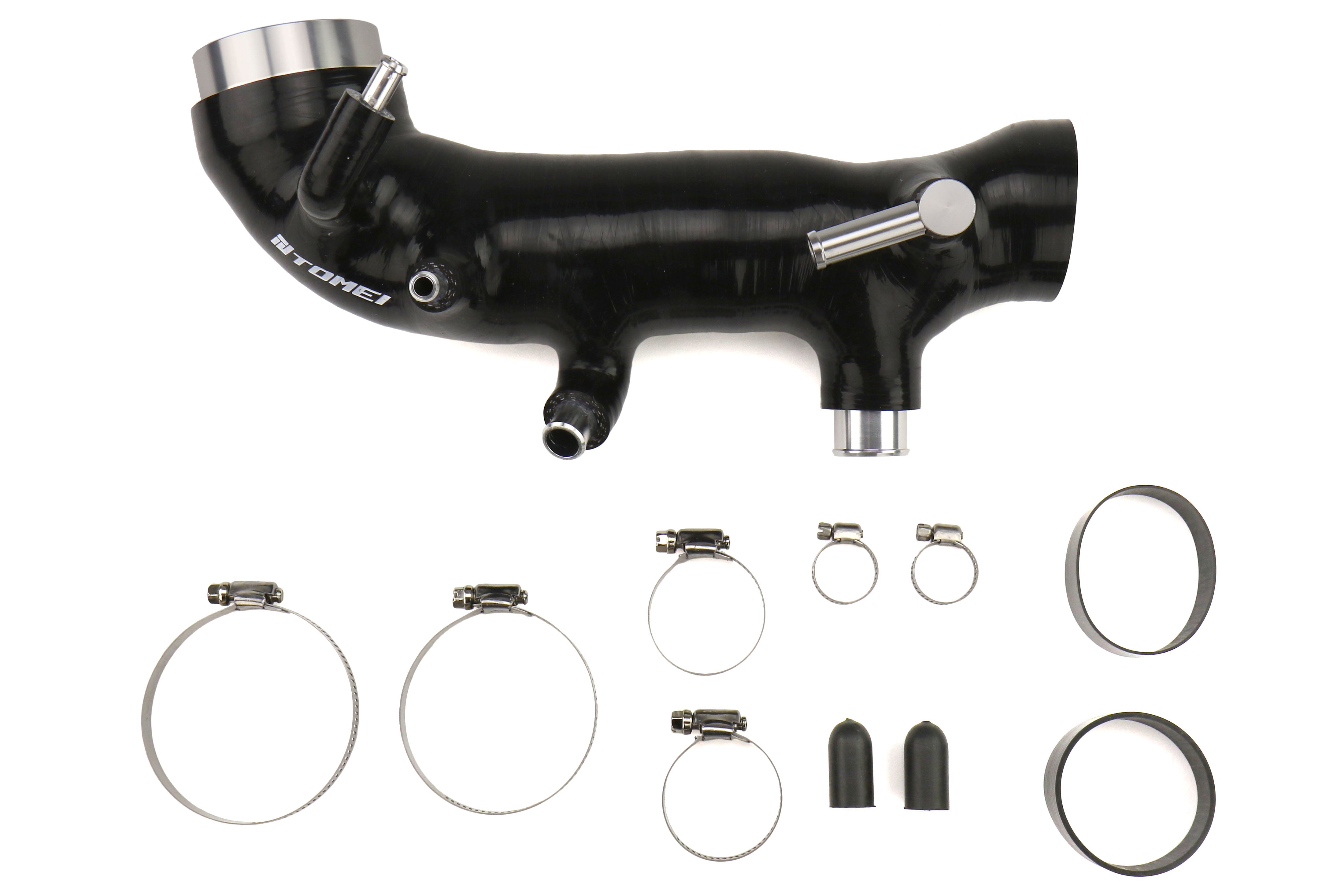 Tomei Silicone Turbo Inlet Hose - Black - Subaru Models (Inc. 2002-2007 WRX / 2004-2007 STI)