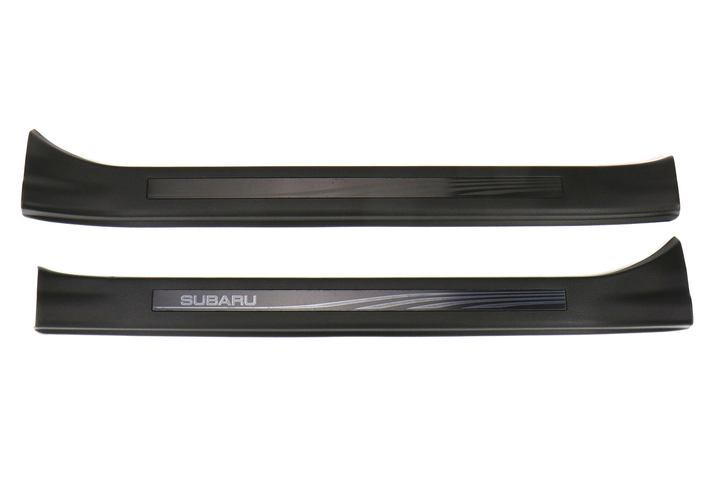 Subaru JDM S4 SporVita Black Etched Door Sills - 2015-2021 Subaru WRX / STI
