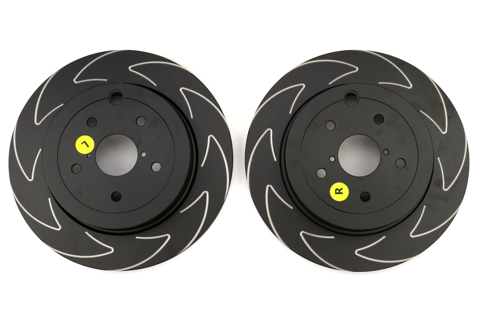 EBC Brakes BSD Series Sport V-Slotted Rear Brake Rotors - 2008-2017 Subaru STI