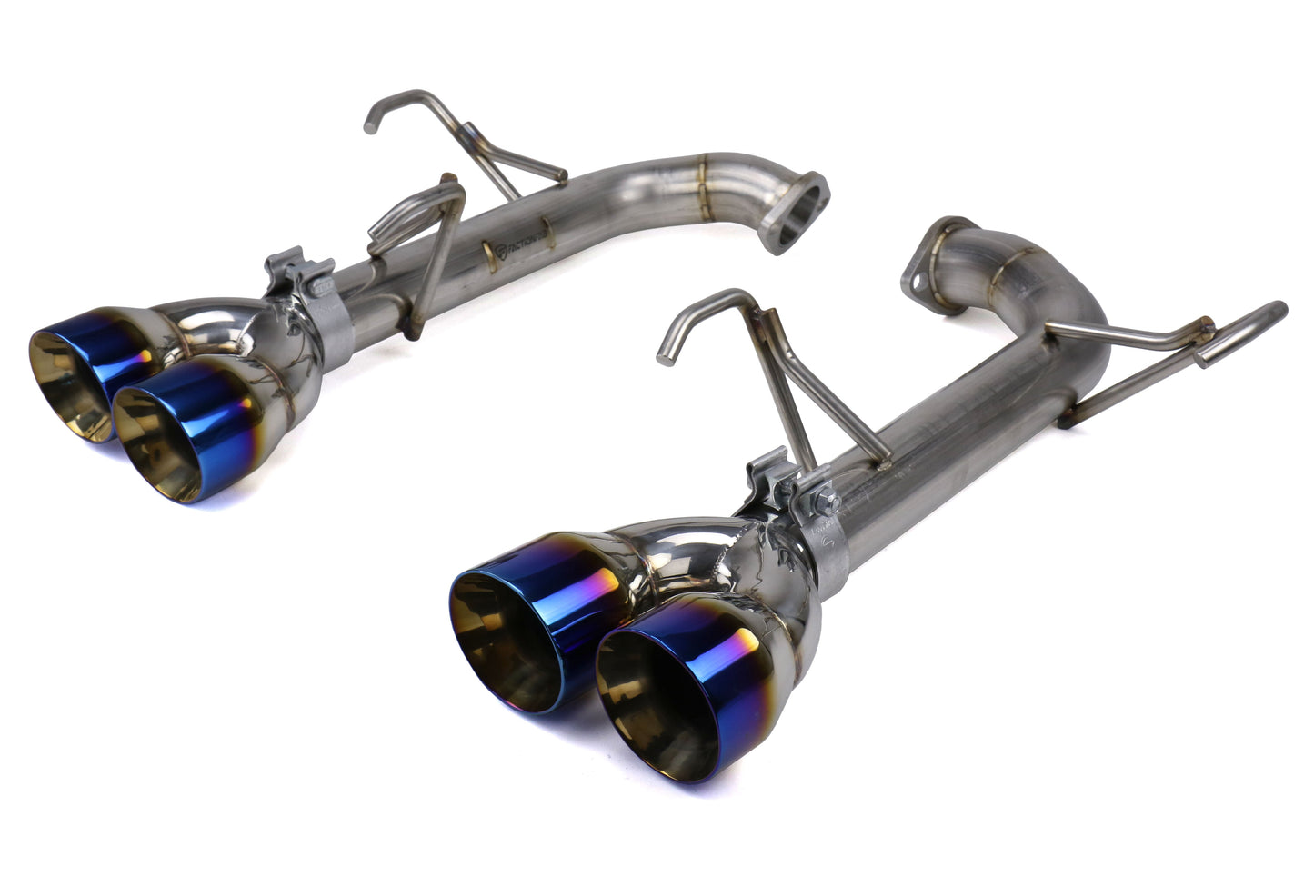 FactionFab Axle Back Exhaust w/ Burnt Tips - 2015-2021 Subaru WRX / 2015-2018 STI