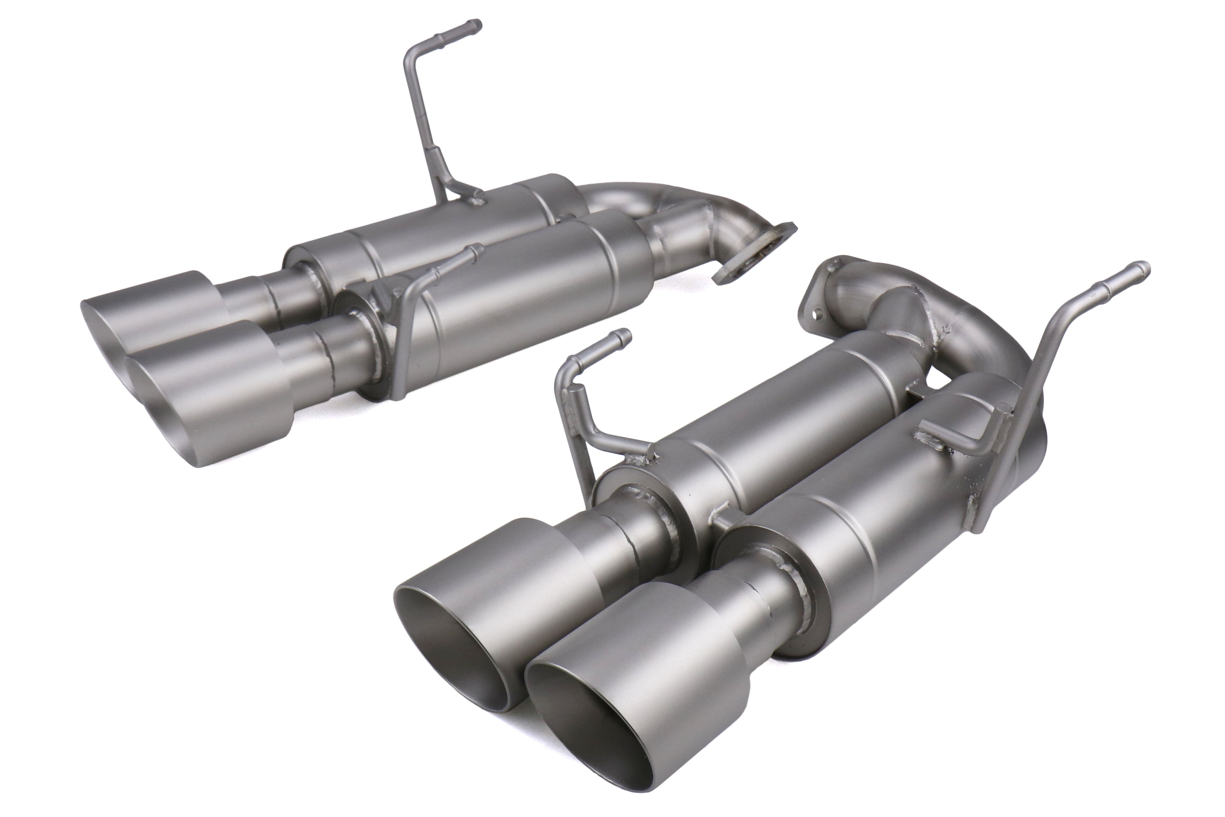 cp-e Austenite Axle Back Exhaust w/ Titan Tips - 2015-2021 Subaru WRX / STI
