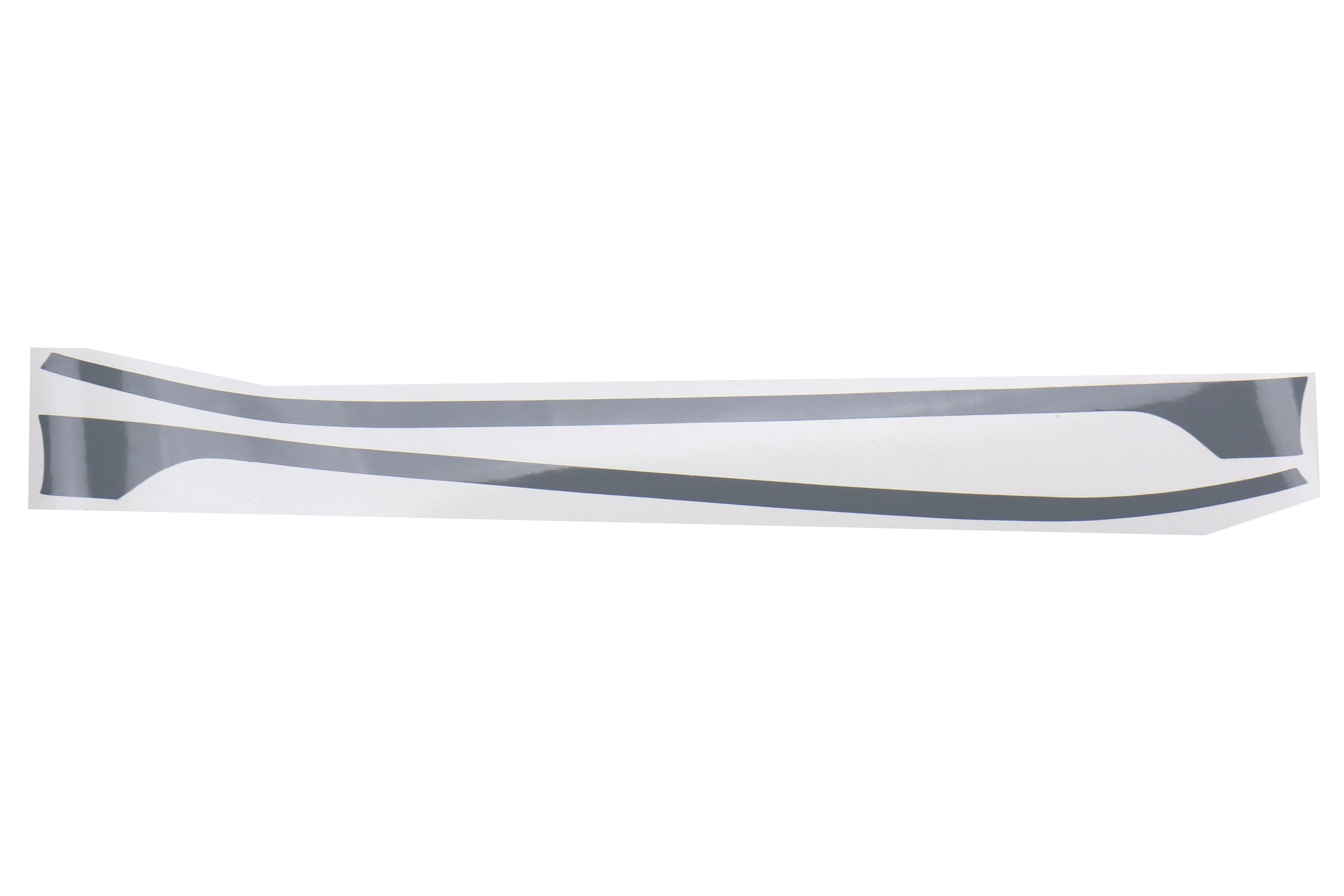 StickerFab Japanese Style Grille Bar Overlays (Grey) - 2018-2021 Subaru WRX/STI