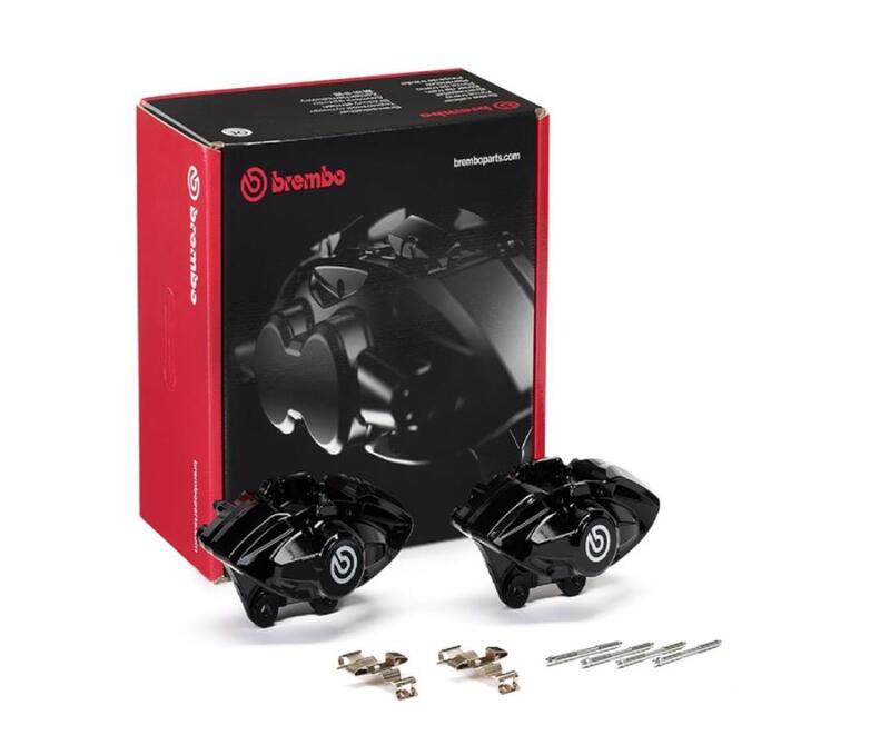 Brembo OE 16-21 BMW M2/17-18 M3/17-20 M4/14-16 M235i Hydraulic Rear X-Style Brake Calipers - Black