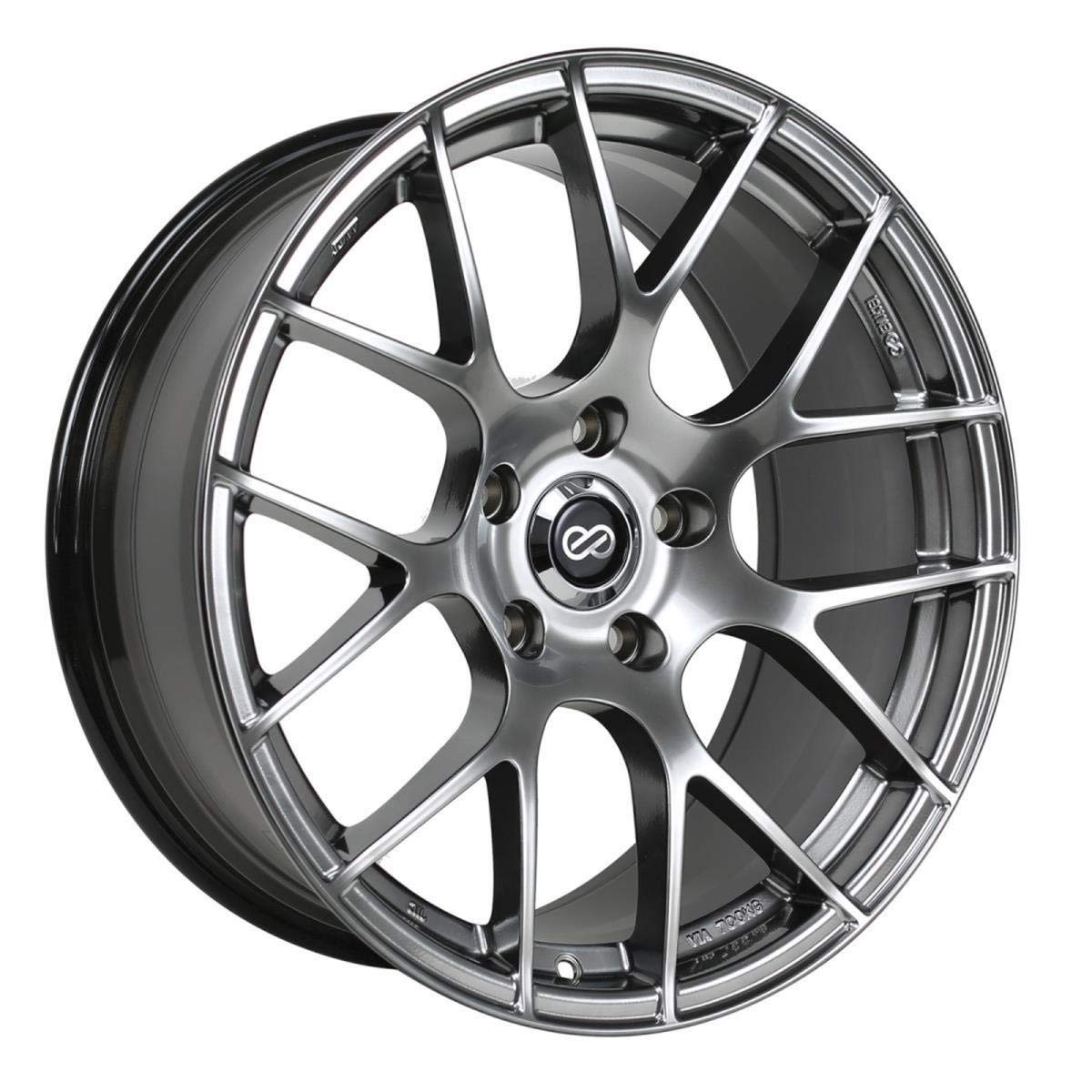 Enkei Raijin Hyper Silver 18x10.5 +25 5x114.3 (Single Wheel) - 2015-2024 Subaru WRX / 2015-2021 STI / 2019-2024 Forester