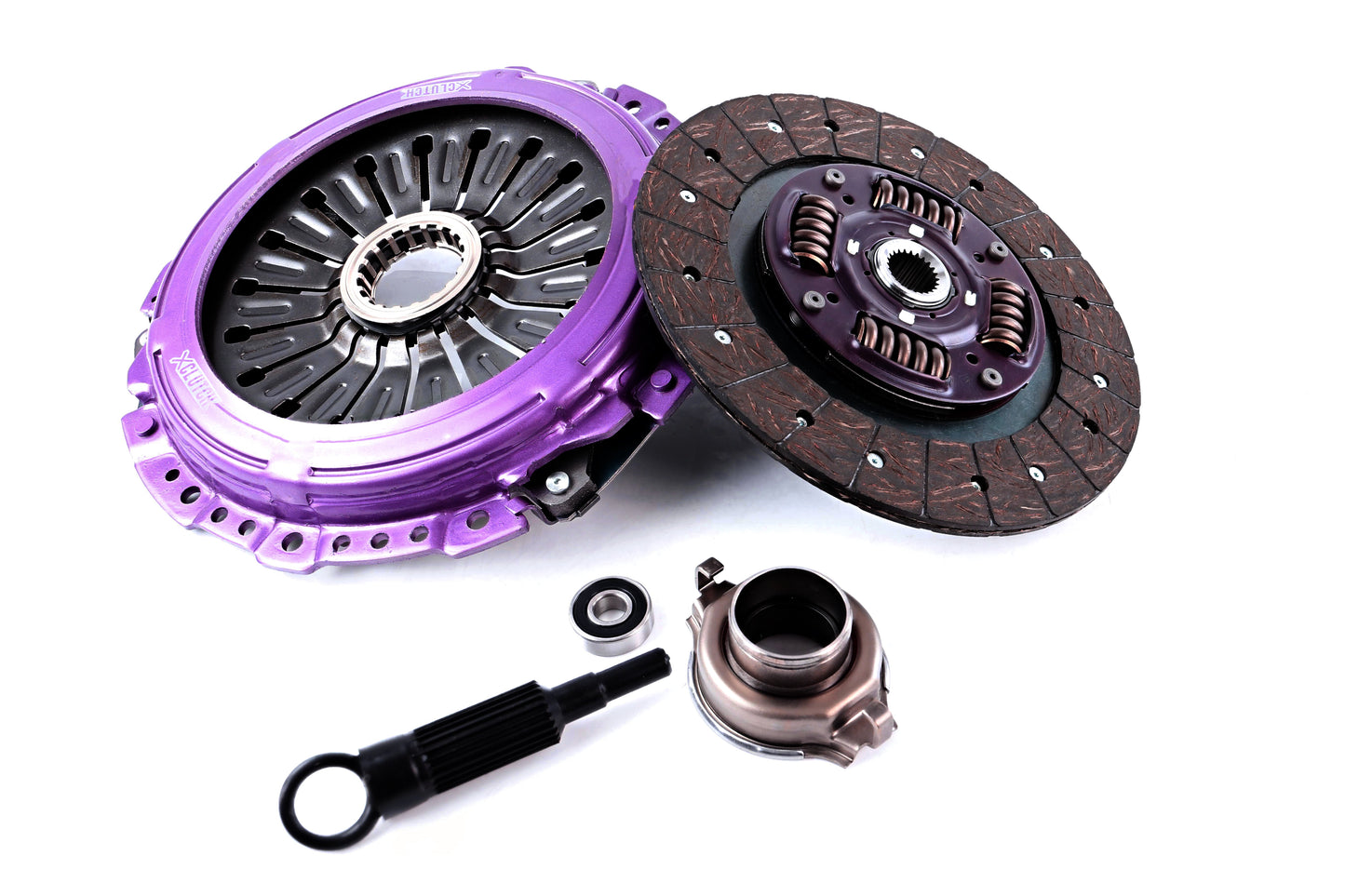 XClutch Sprung Organic Stage 1X Clutch Kit w/ Heavy Duty Cover - 2004-2020 Subaru STI