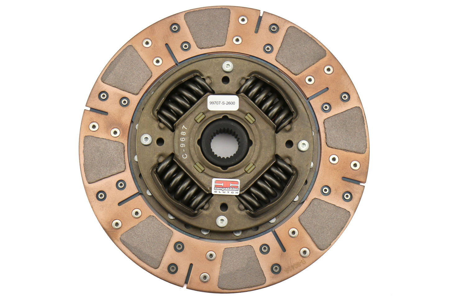 Competition Clutch Replacement Segmented Clutch Disc - 2015-2021 Subaru STI / 2004-2014 Impreza