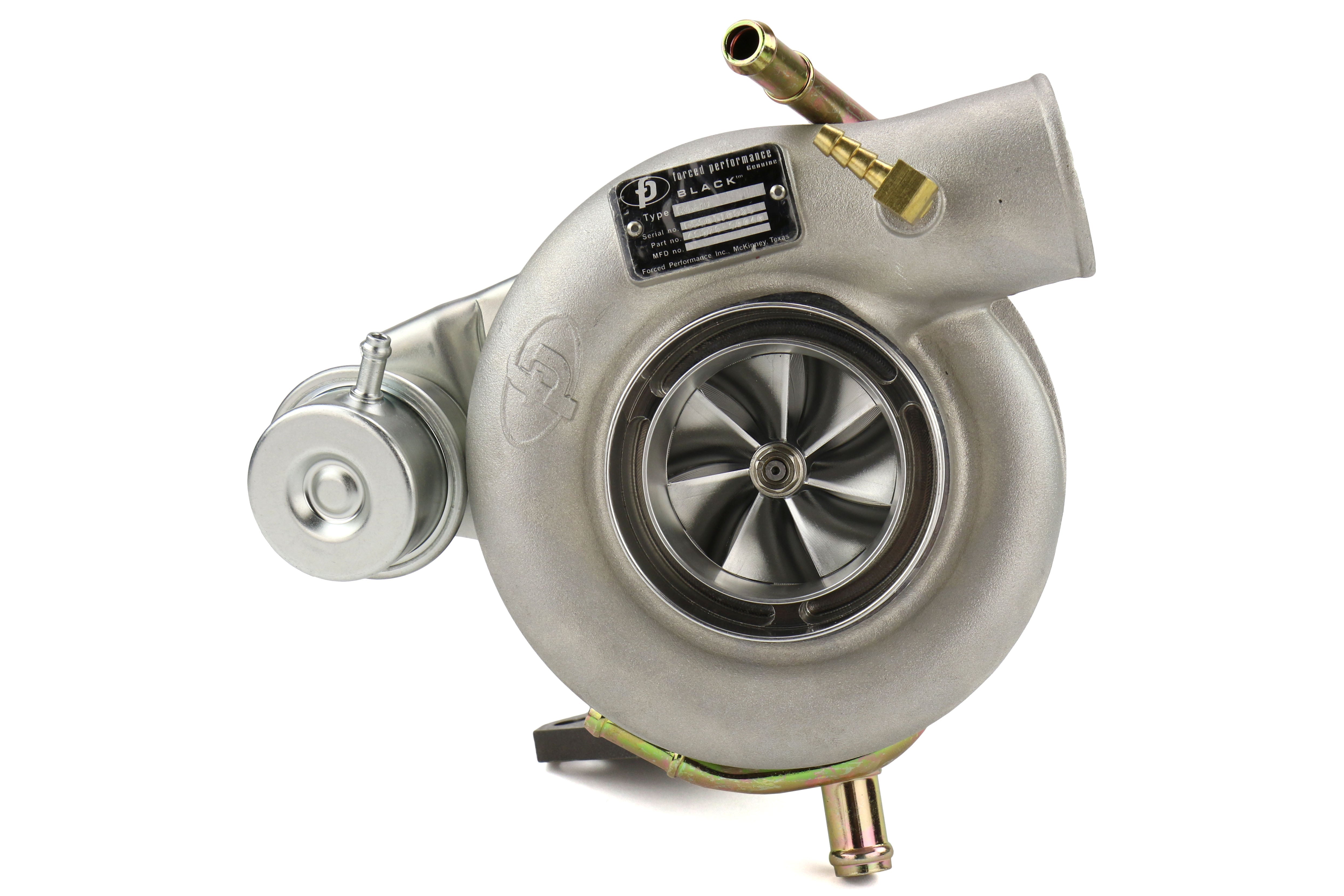 Forced Performance Black HTZ Turbocharger - Subaru Models (inc. 2002-2007 WRX / 2004-2021 STI)