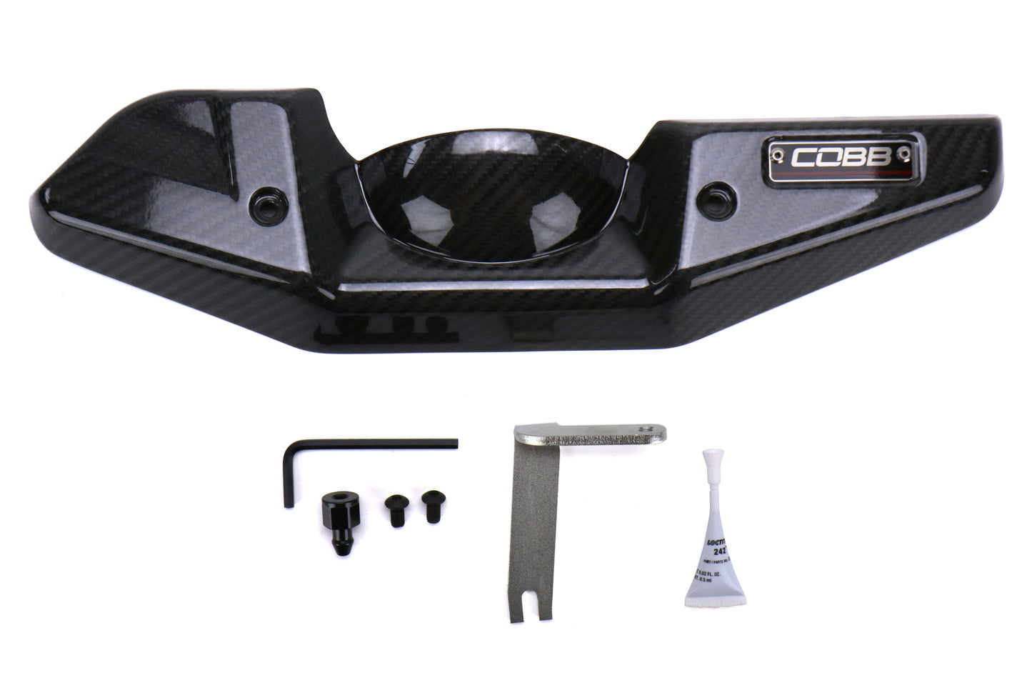 COBB Tuning Redline Carbon Fiber Alternator Cover - 2008-2014 Subaru WRX / 2008-2021 STI