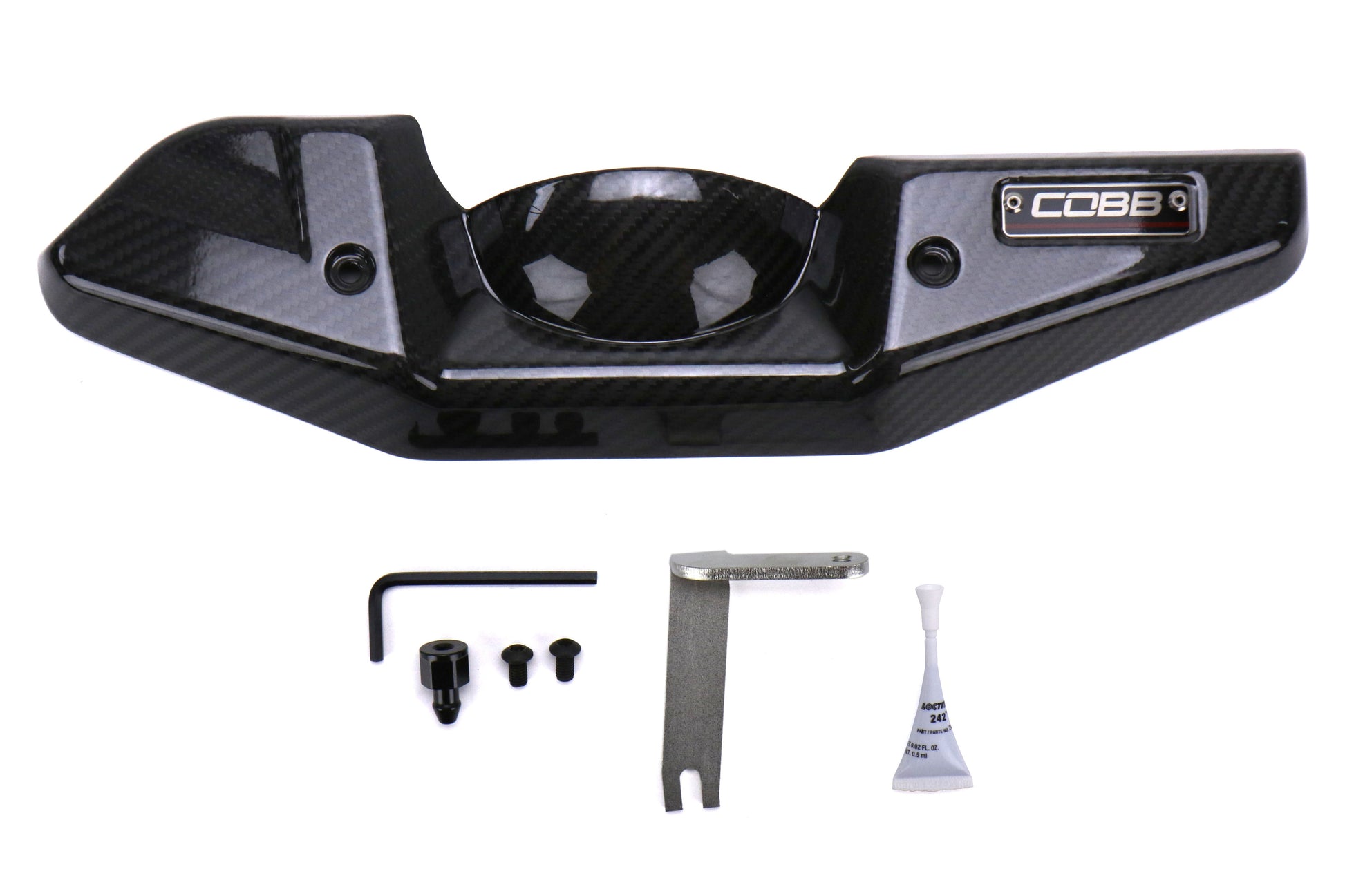 COBB Tuning Redline Carbon Fiber Alternator Cover - 2008-2014 Subaru WRX / 2008-2021 STI