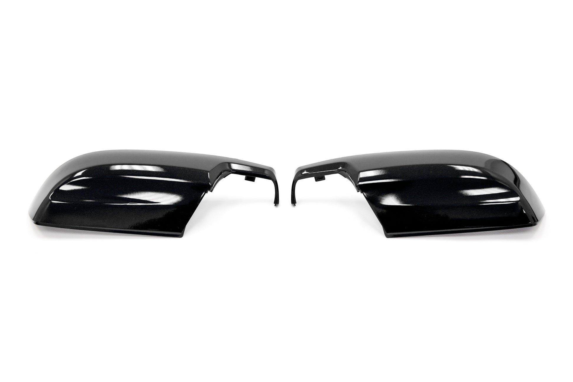 OLM Paint Matched Lower Mirror Covers - Crystal Black Silica / Raven (D4S) - 2015-2021 Subaru WRX / STI / 2015-2017 Crosstrek / 2015-2016 Impreza