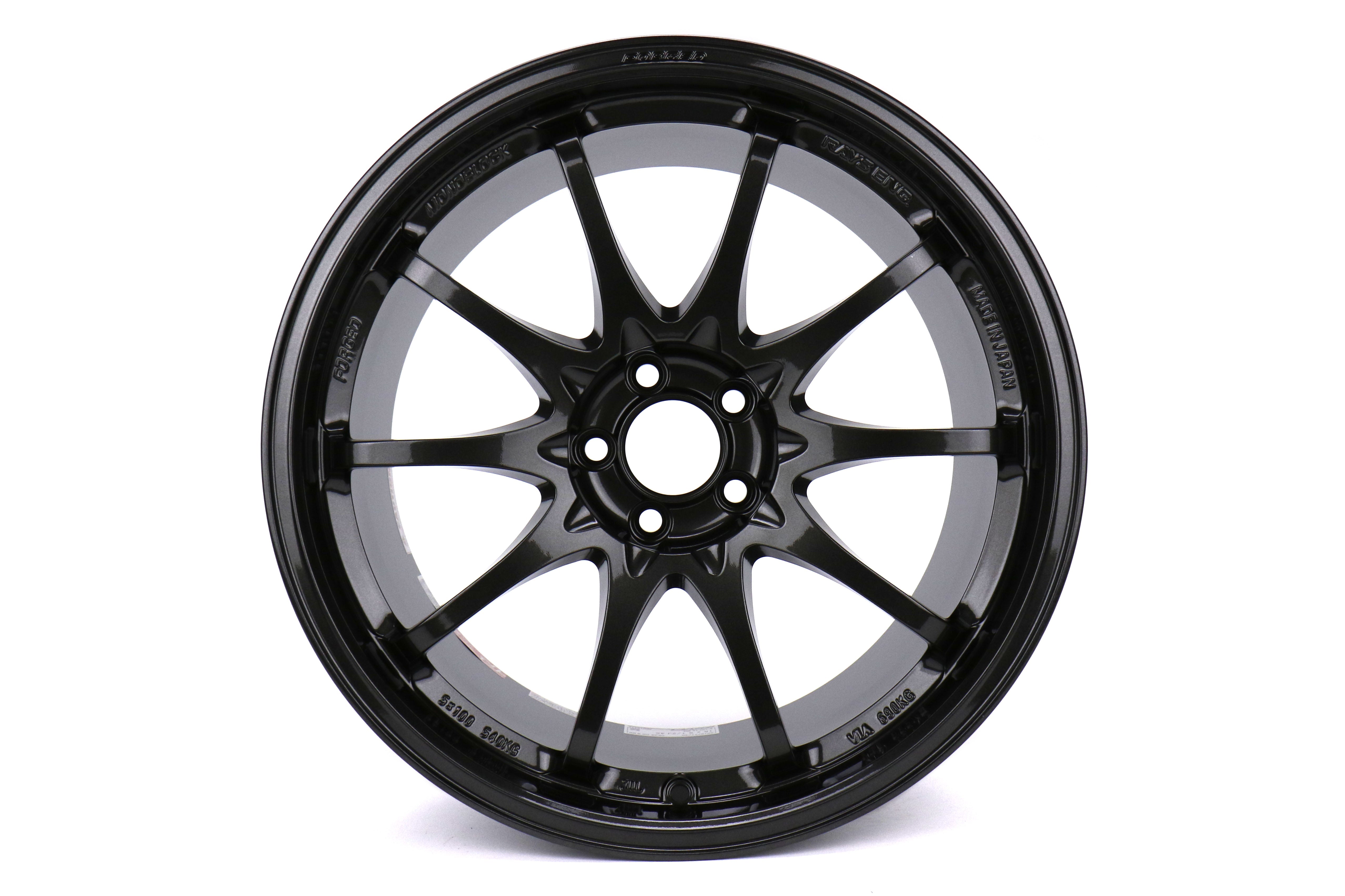 Volk Racing CE28 Club Racer II Gunmetal 18x9.5 +45 5x100 (Single Wheel) - 2013-2023 Subaru BRZ / Scion FR-S / Toyota GR86 / 2014-2018 Subaru Forester