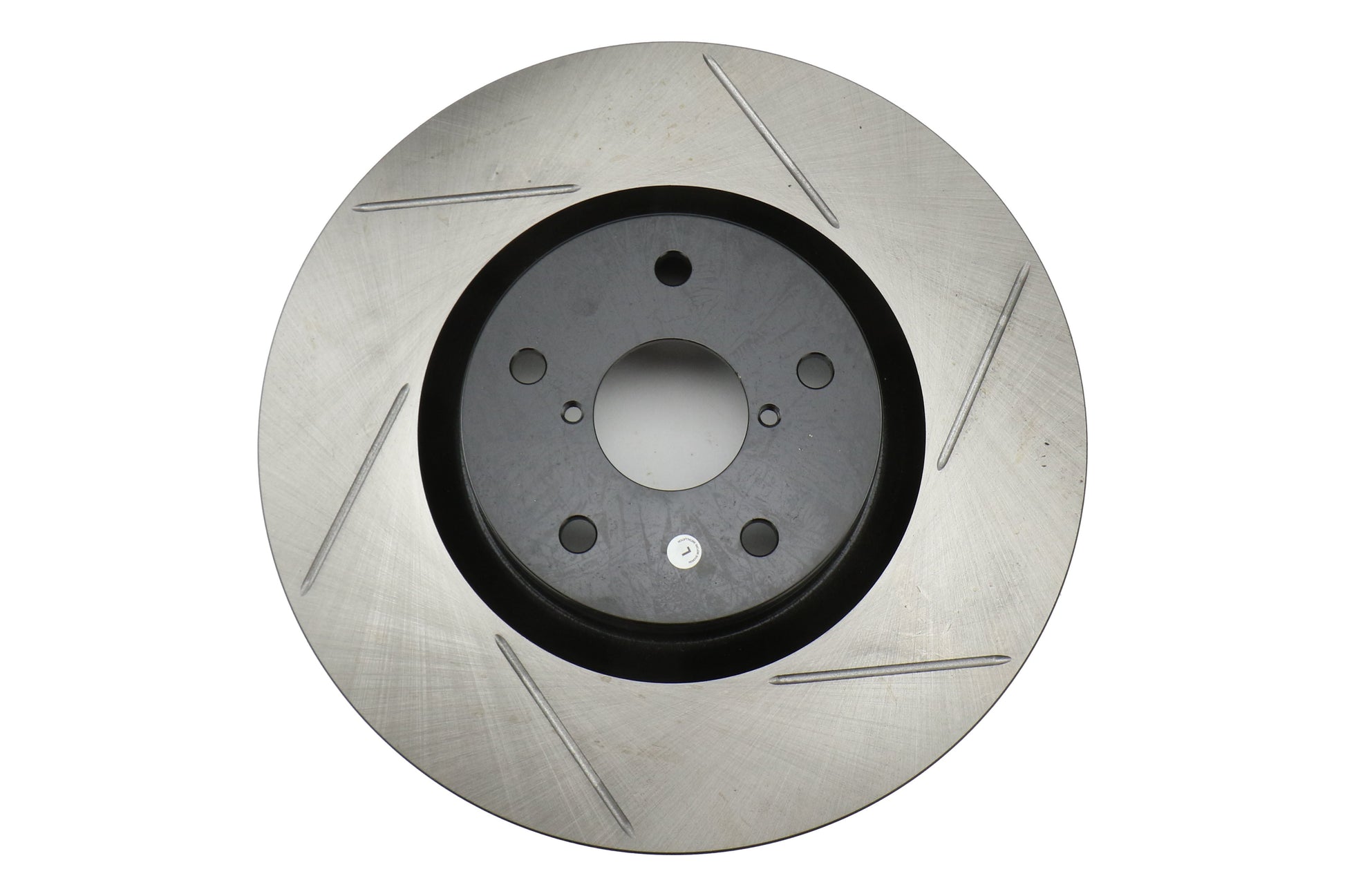 Stoptech Slotted Front Left Rotor Single - 2005-2017 Subaru STI