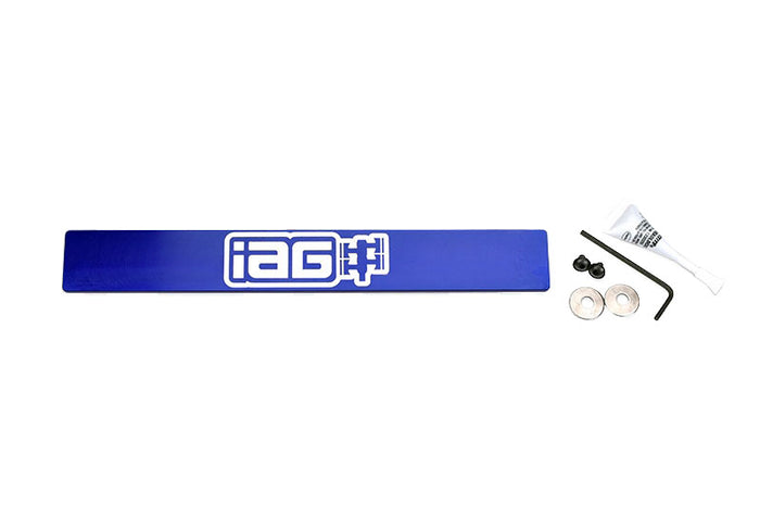 IAG Tag Delete Stealth Mount Blue - 2015-2021 Subaru WRX / STI