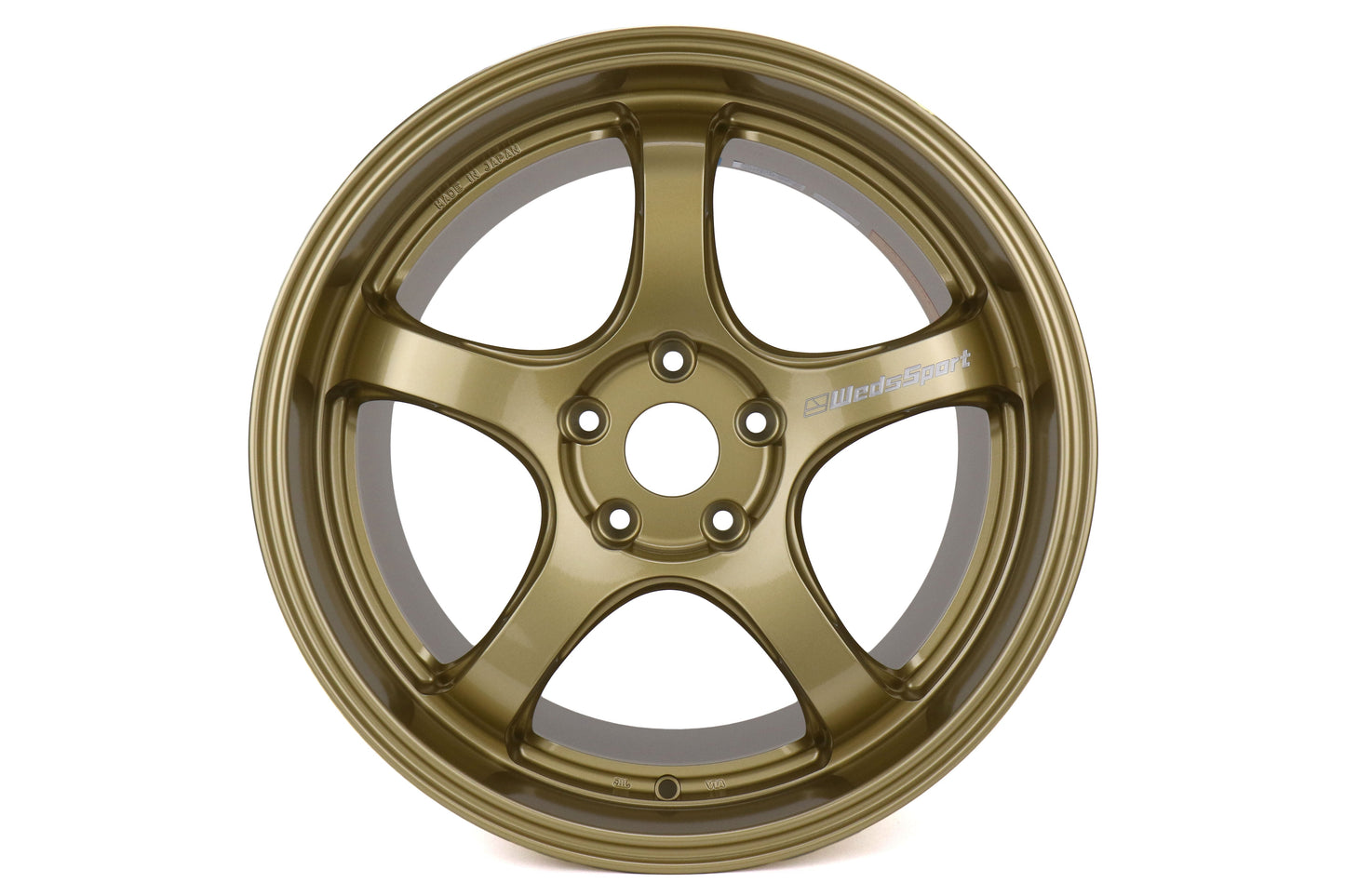 WedsSport RN-05M Gold 18x9.5 +38 5x114.3 (Single Wheel) - 2015-2023 Subaru WRX / 2015-2021 STI