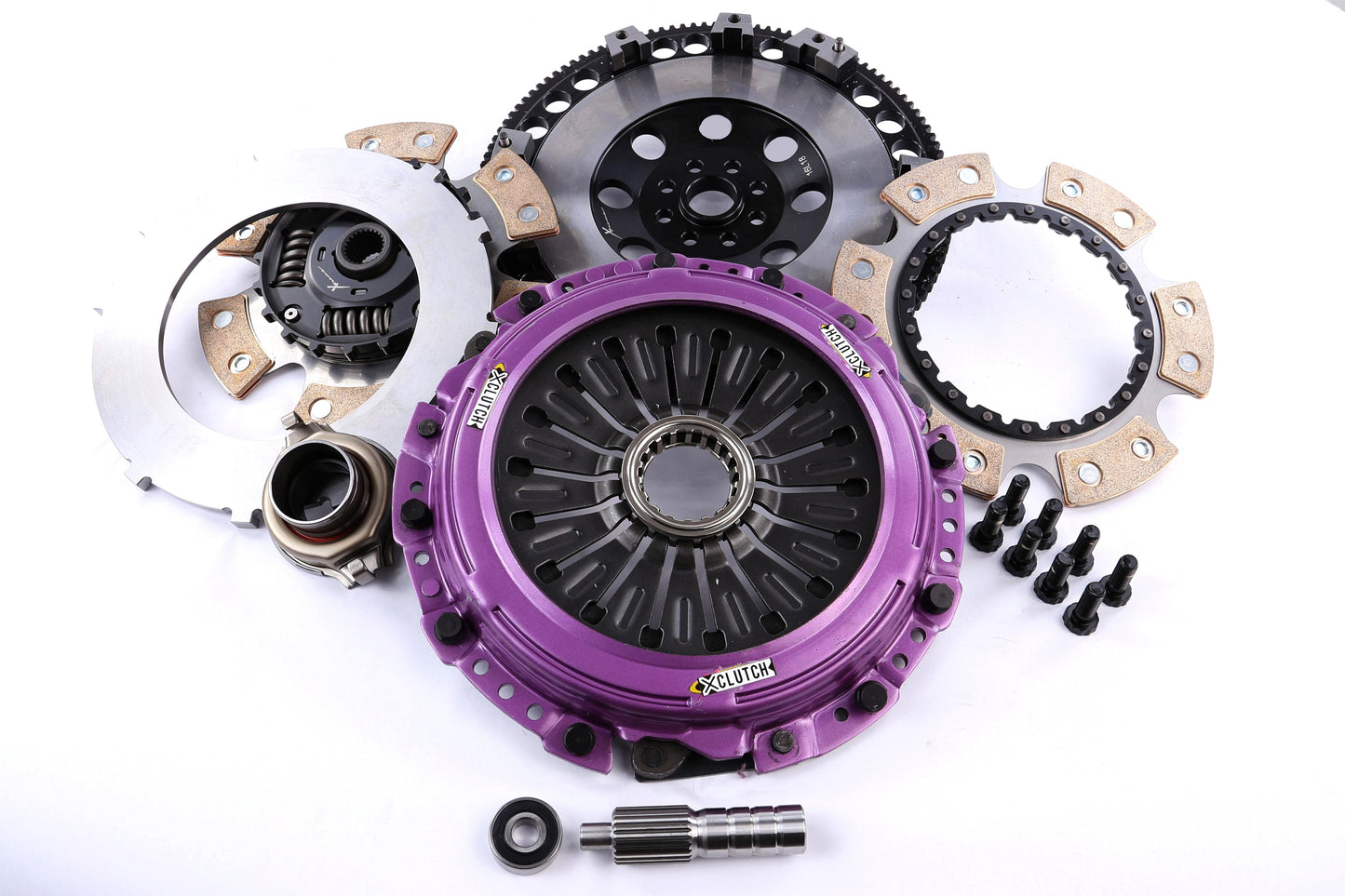 Xclutch 9in Twin Sprung Ceramic Clutch Kit - 2004-2020 Subaru STI