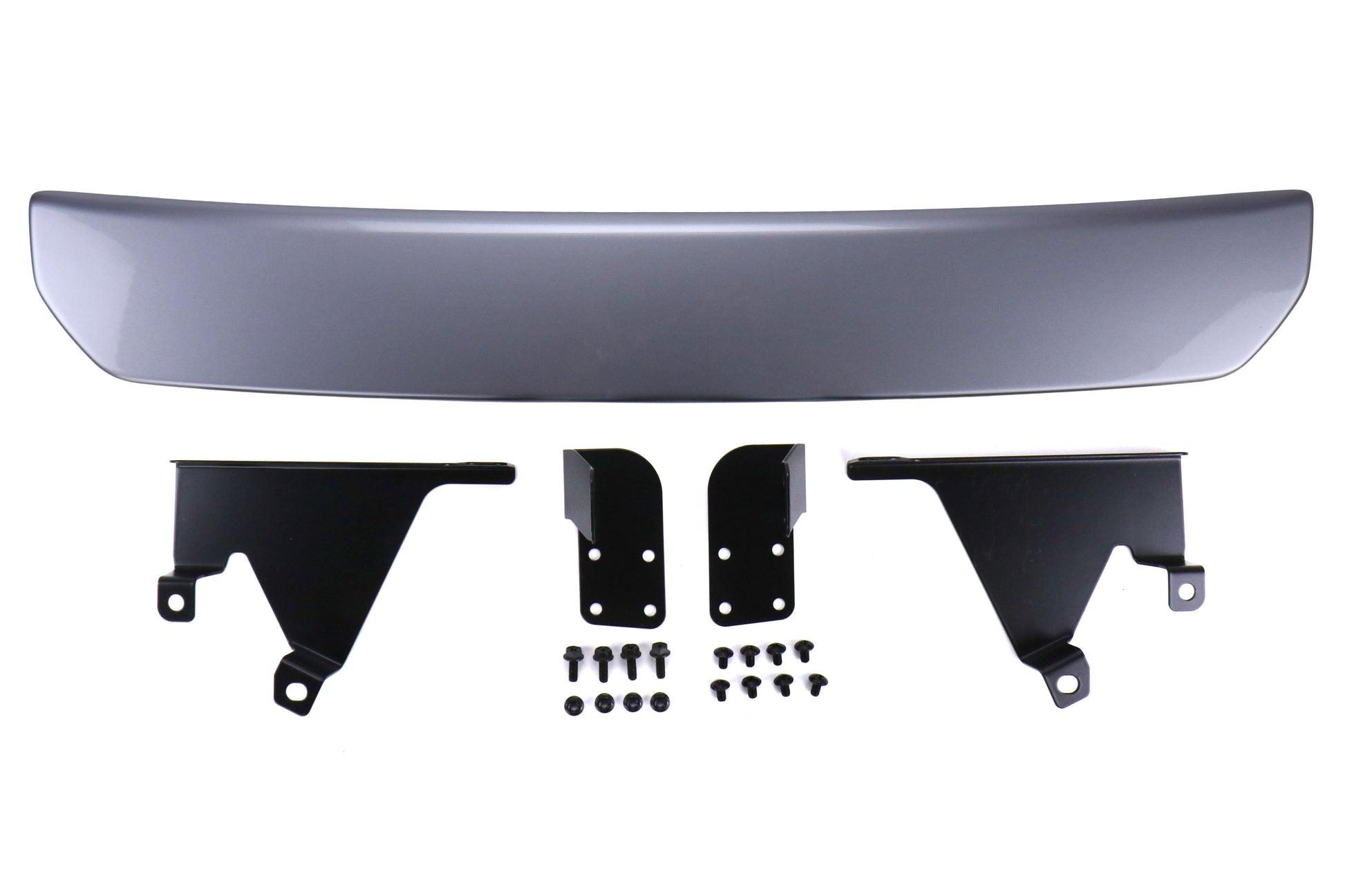 OLM S Style Rear Diffuser - Silver - 2015-2021 Subaru WRX / STI