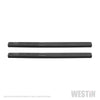 Westin Premier 6 in Oval Side Bar - Mild Steel 75 in - Black