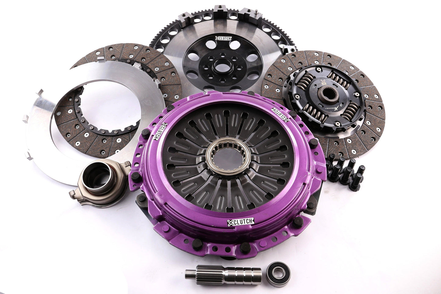 Xclutch 9in Twin Sprung Organic Clutch Kit - 2004-2020 Subaru STI