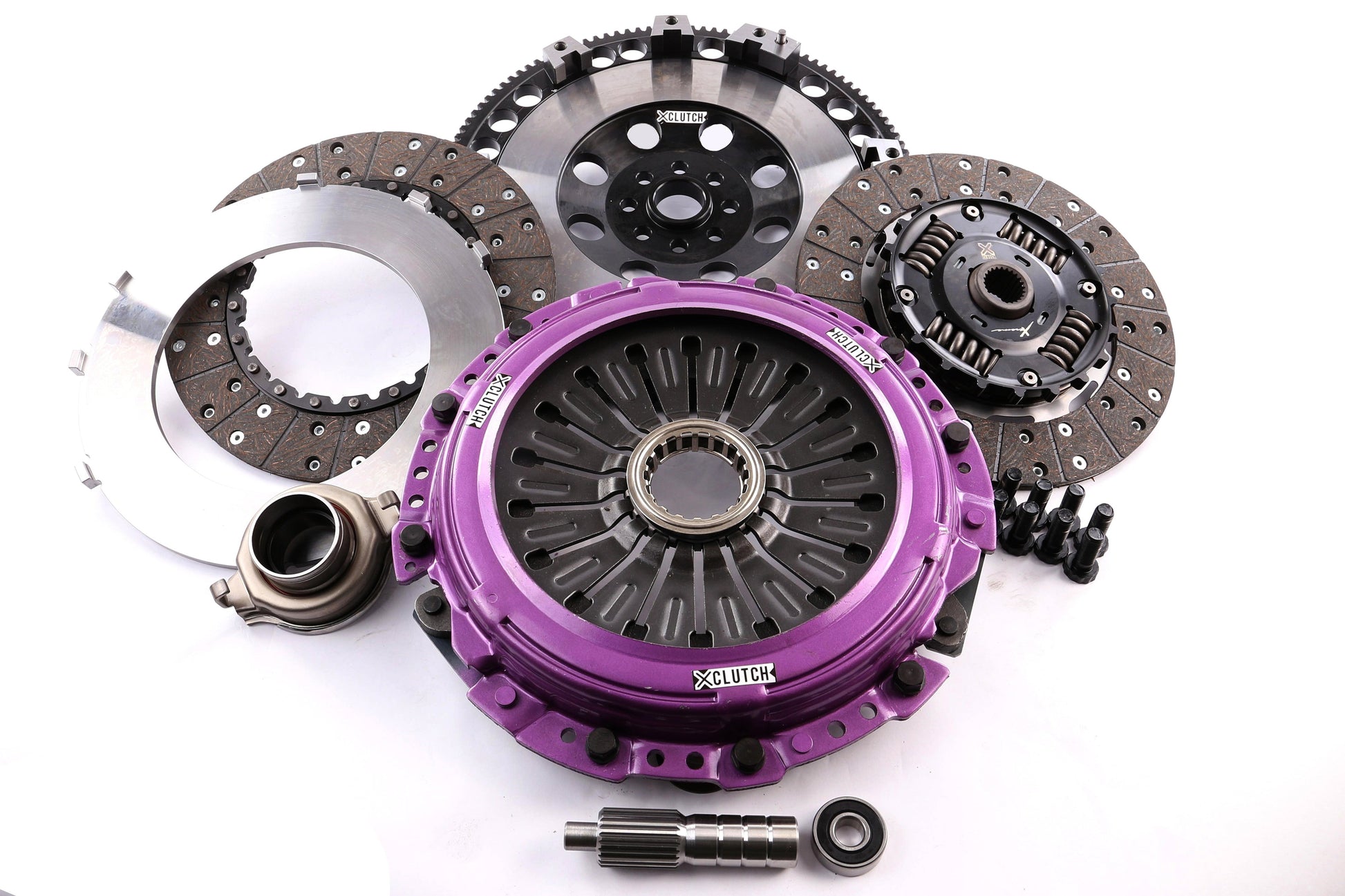 Xclutch 9in Twin Sprung Organic Clutch Kit - 2004-2020 Subaru STI