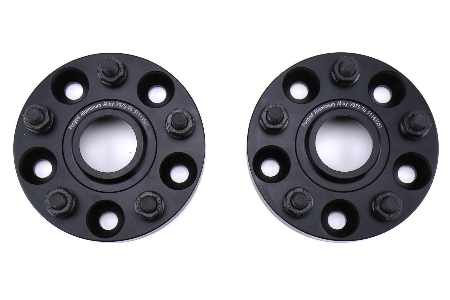 Torque Solution Forged Aluminum Wheel Spacers 5x114.3 25mm Pair - 2005-2021 Subaru STI / 2015-2021 WRX  / 2019-2024 Forester / 2014-2024 Outback