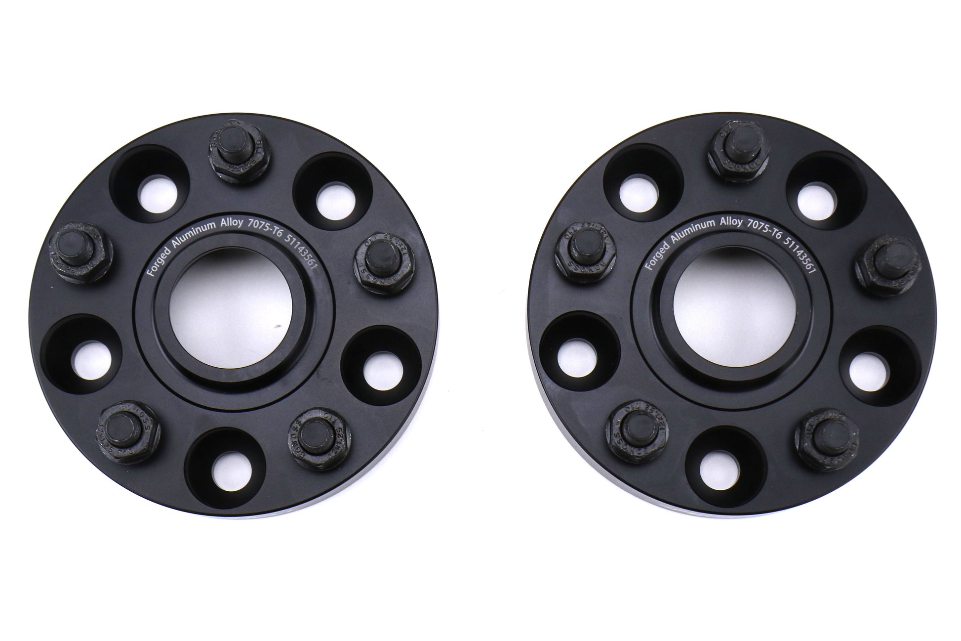 Torque Solution Forged Aluminum Wheel Spacers 5x114.3 25mm Pair - 2005-2021 Subaru STI / 2015-2021 WRX  / 2019-2024 Forester / 2014-2024 Outback