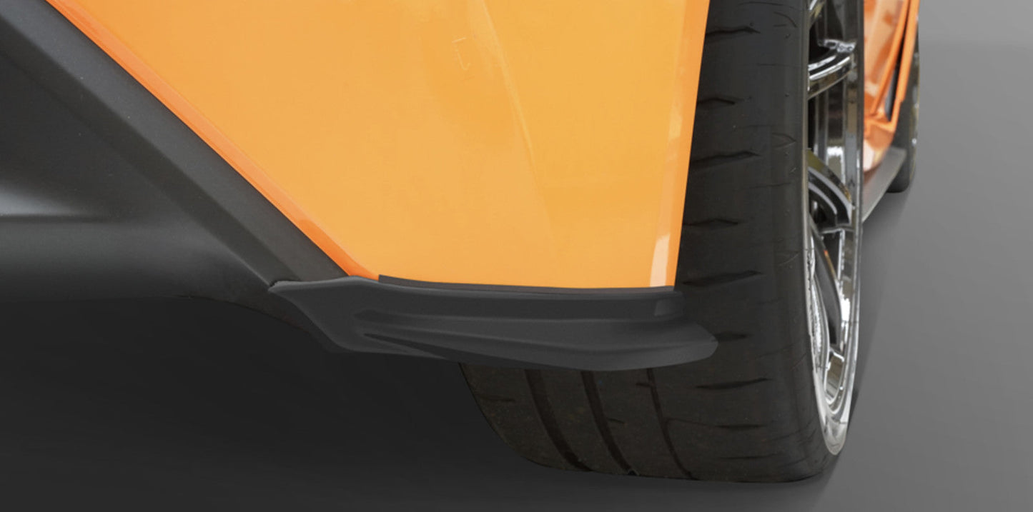 TOMS Rear Side Fins - Unpainted - 2022-2024 Toyota GR86