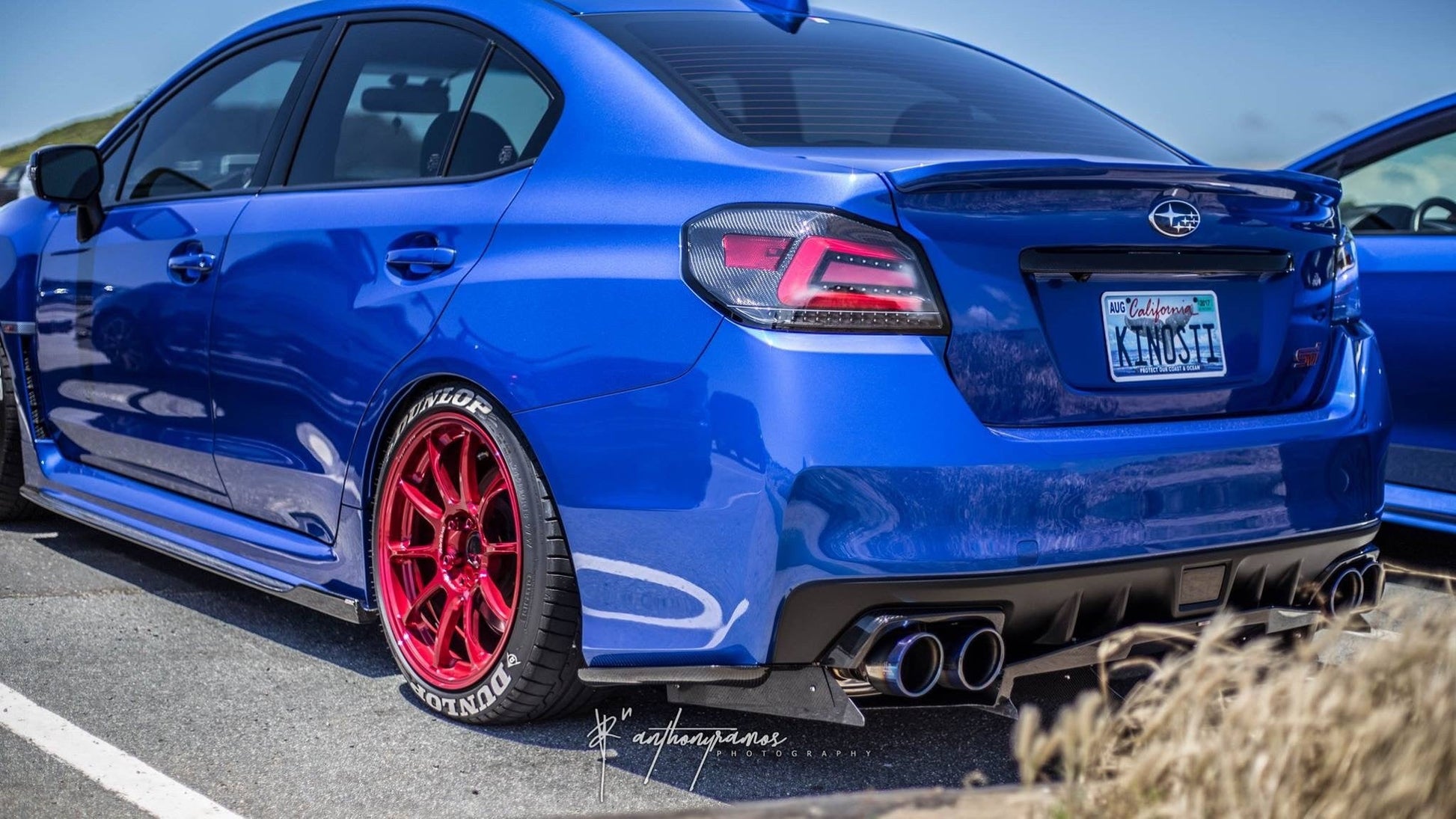 Volk ZE40 Face 2 Hyper Red 18x9.5 +38 5x114.3 (Single Wheel) - 2015-2023 Subaru WRX / 2015-2021 STI / 2019-2023 Forester
