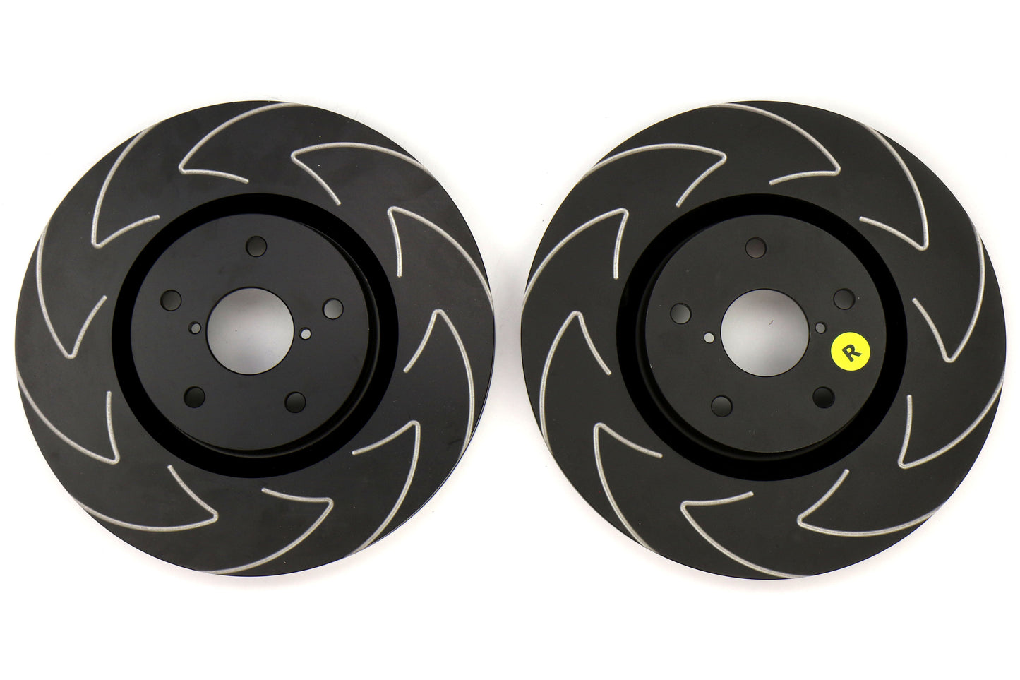 EBC Brakes BSD Series Sport V-Slotted Front Brake Rotors - 2005-2017 Subaru STI