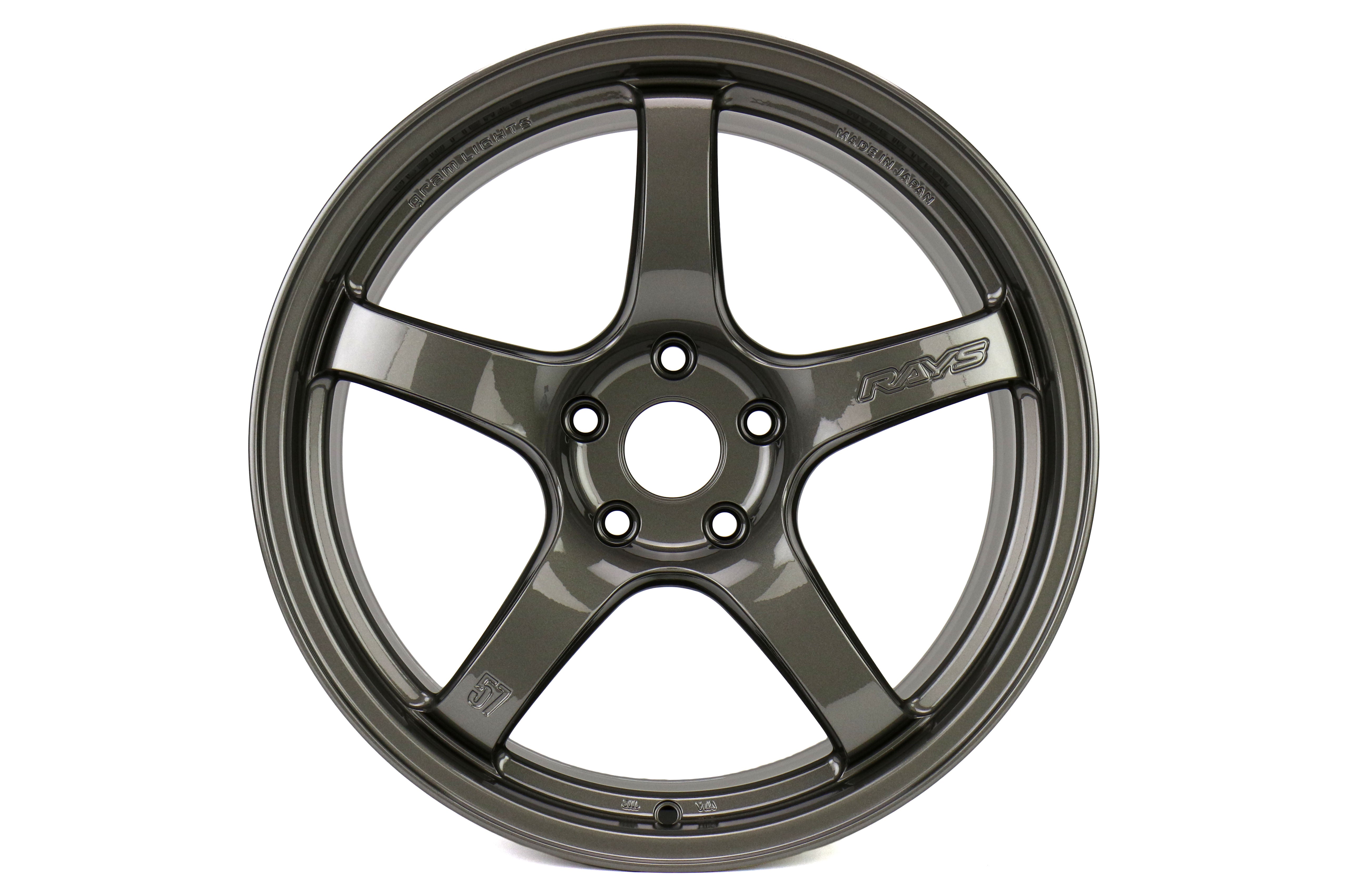 Rays Gram Lights 57CR Subispeed Exclusive HS Gunmetallic 18x9.5 +38mm 5x114.3 (Single Wheel) - 2015-2024 Subaru WRX / 2015-2021 STI / 2019-2024 Forester