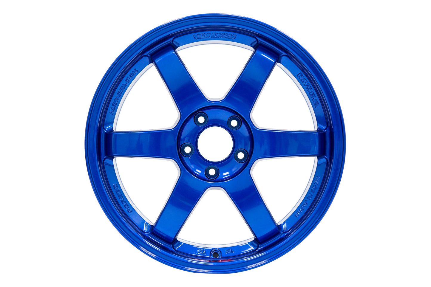 Volk Racing TE37 SL Hyper Blue 18x9.5 +40 5x114.3 (Single Wheel) - 2015-2023 Subaru WRX / 2015-2021 STI / 2019-2023 Forester