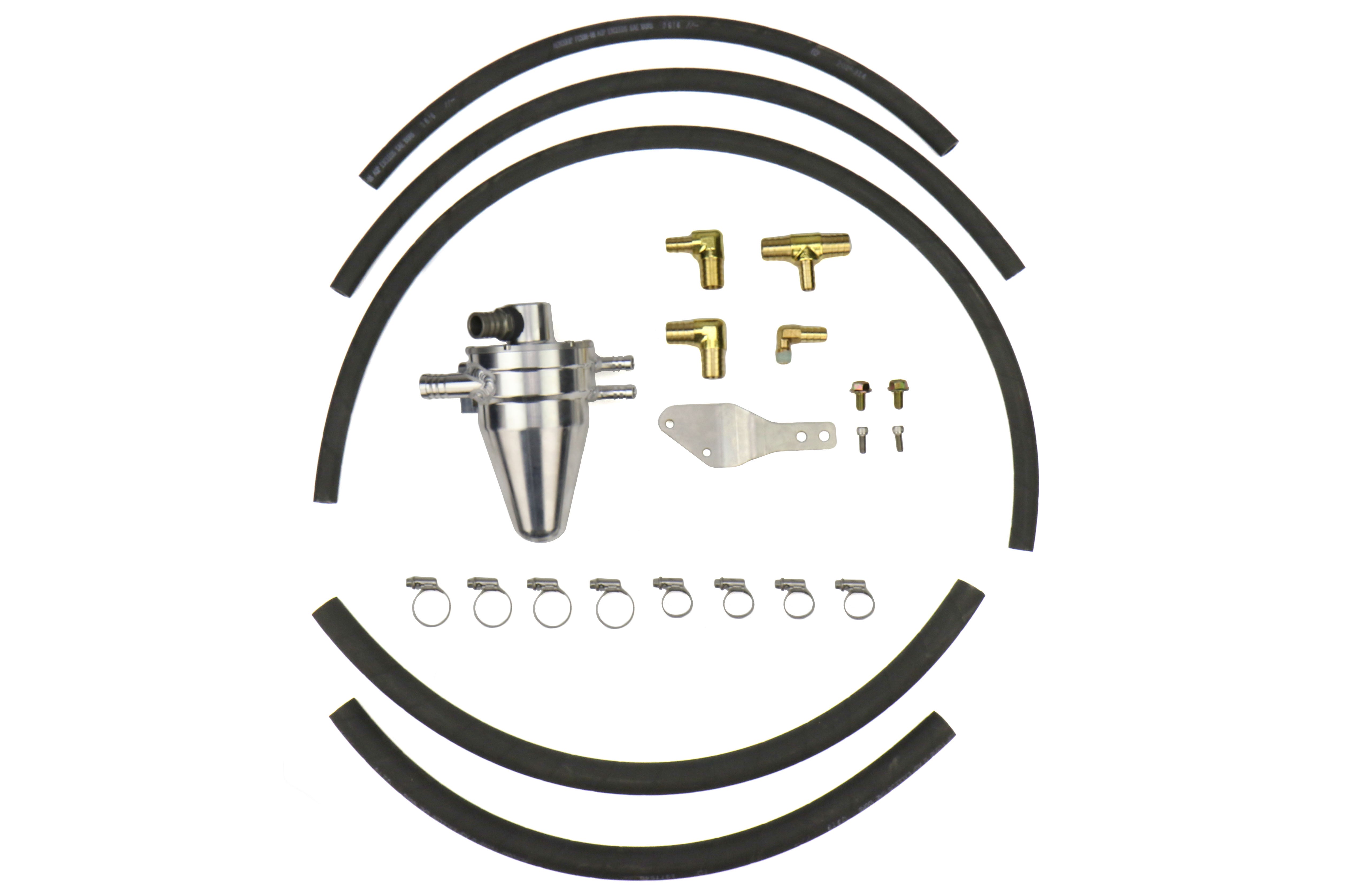 Killer B Motorsport Air Oil Separator - 2008-2014 Subaru WRX / 2015-2021 STI / 2005-2009 Legacy GT