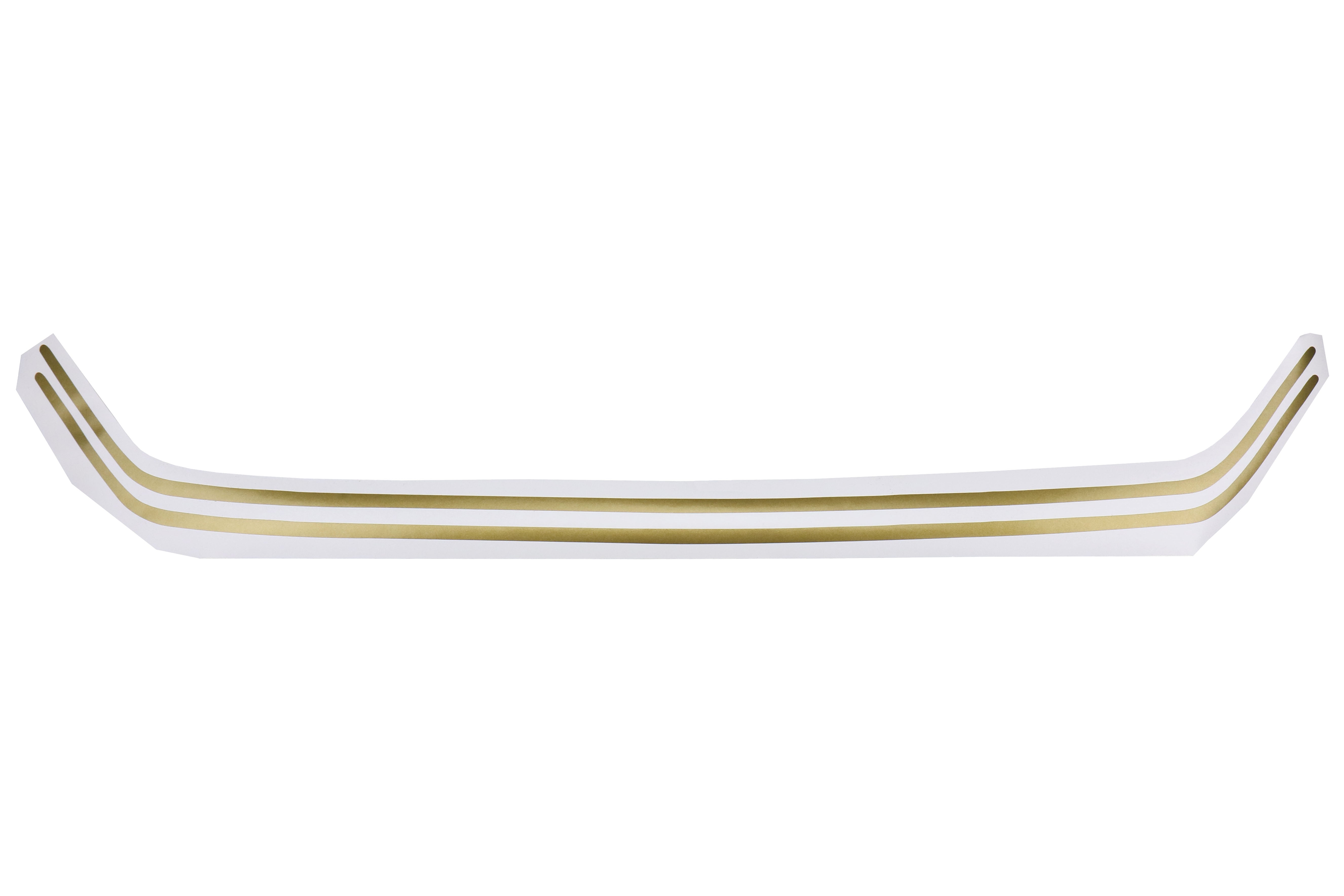 Sticker Fab 2018 S208 Style Grille Pinstripe (Gold) - 2018-2024 Subaru WRX / 2018-2021 STI