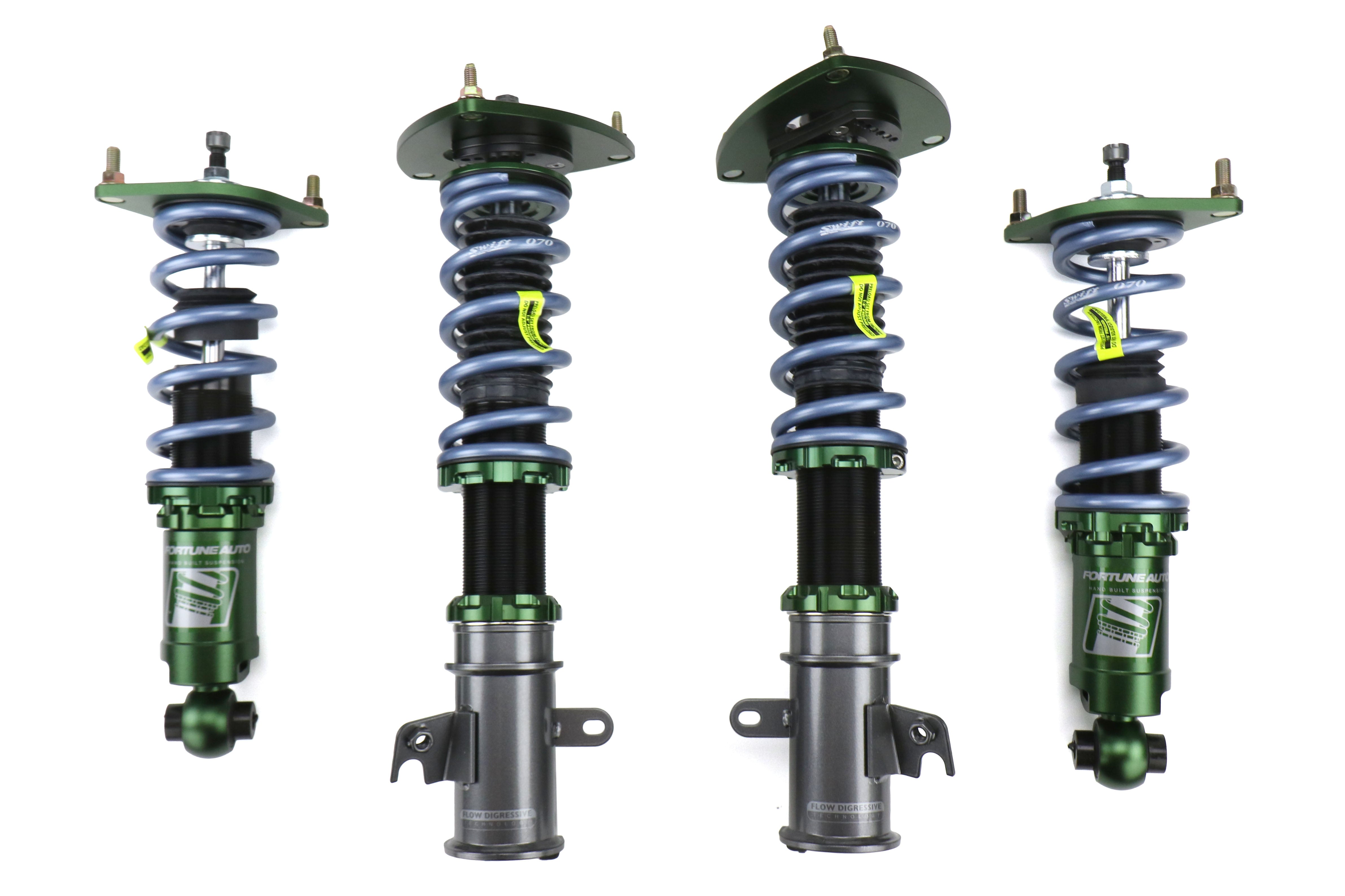 Fortune Auto 500 Series Coilovers w/ Swift Springs (7K Front / 7K Rear) - 2015-2021 Subaru WRX / STI