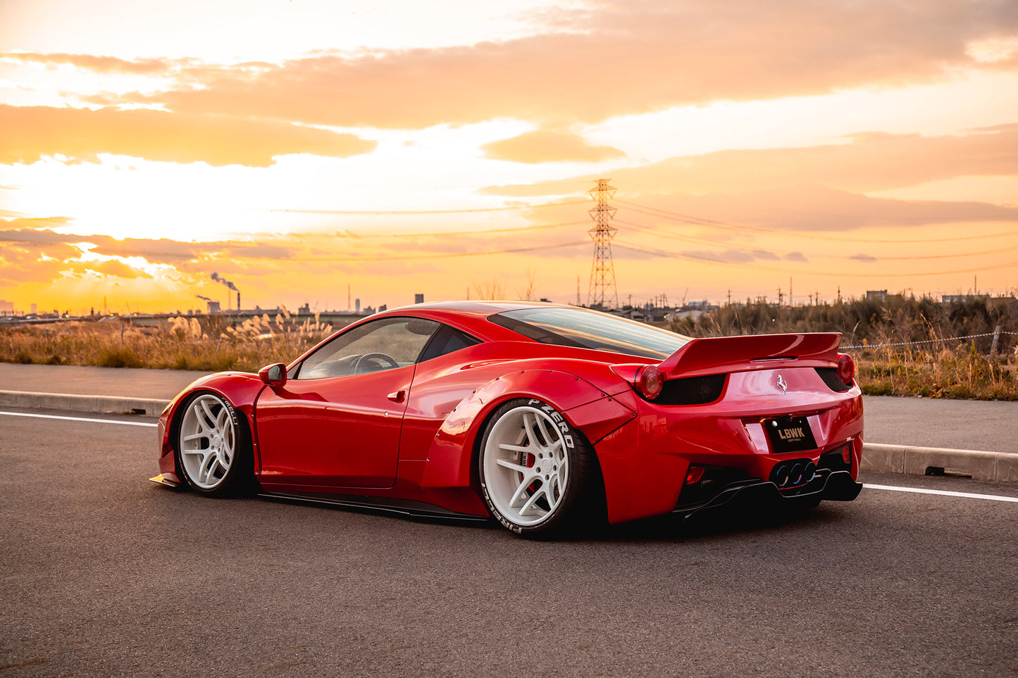 LB★WORKS Ferrari 458 Full Body Kit/Lip Spoiler Body Kit