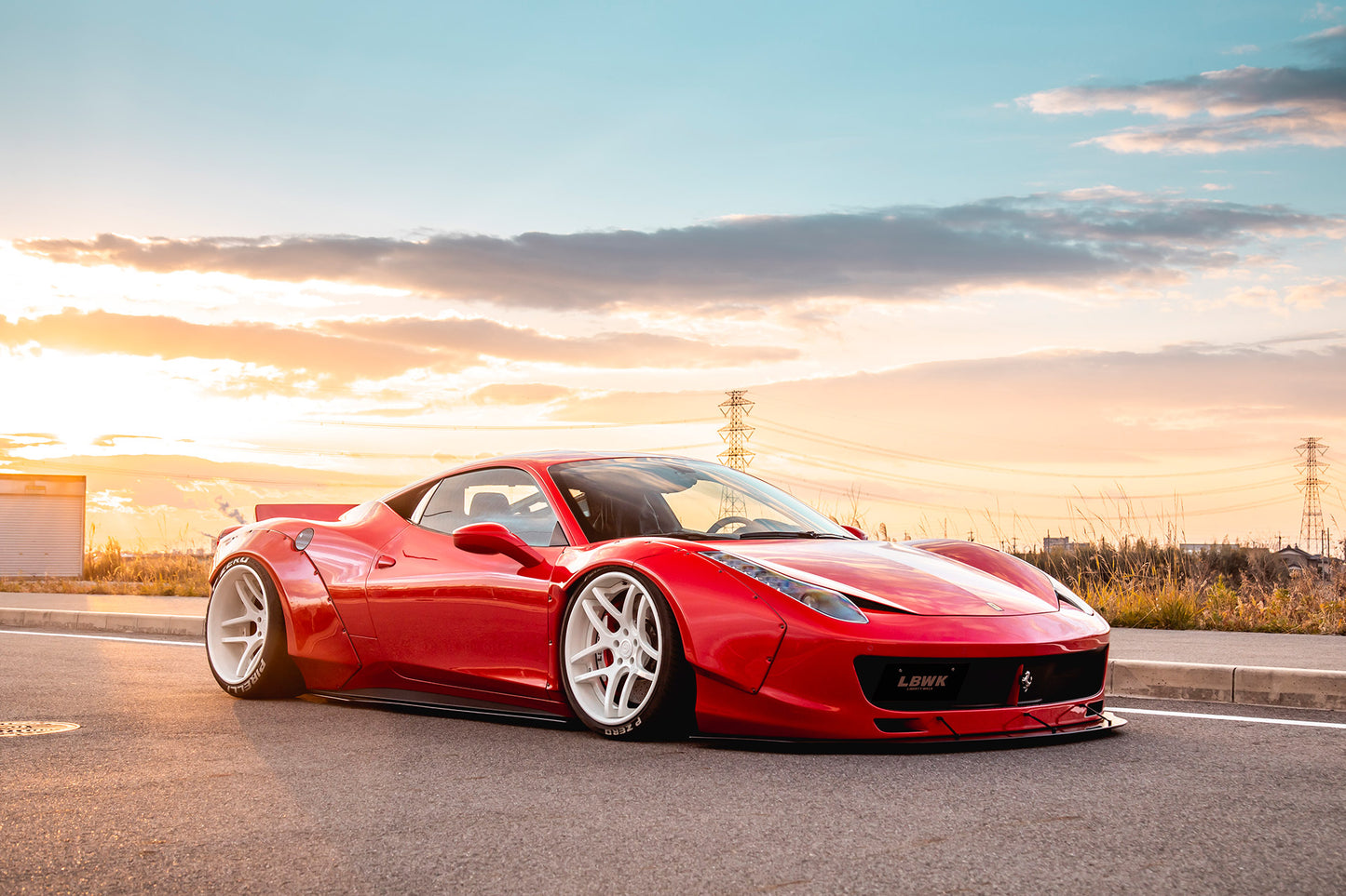 LB★WORKS Ferrari 458 Full Body Kit/Lip Spoiler Body Kit