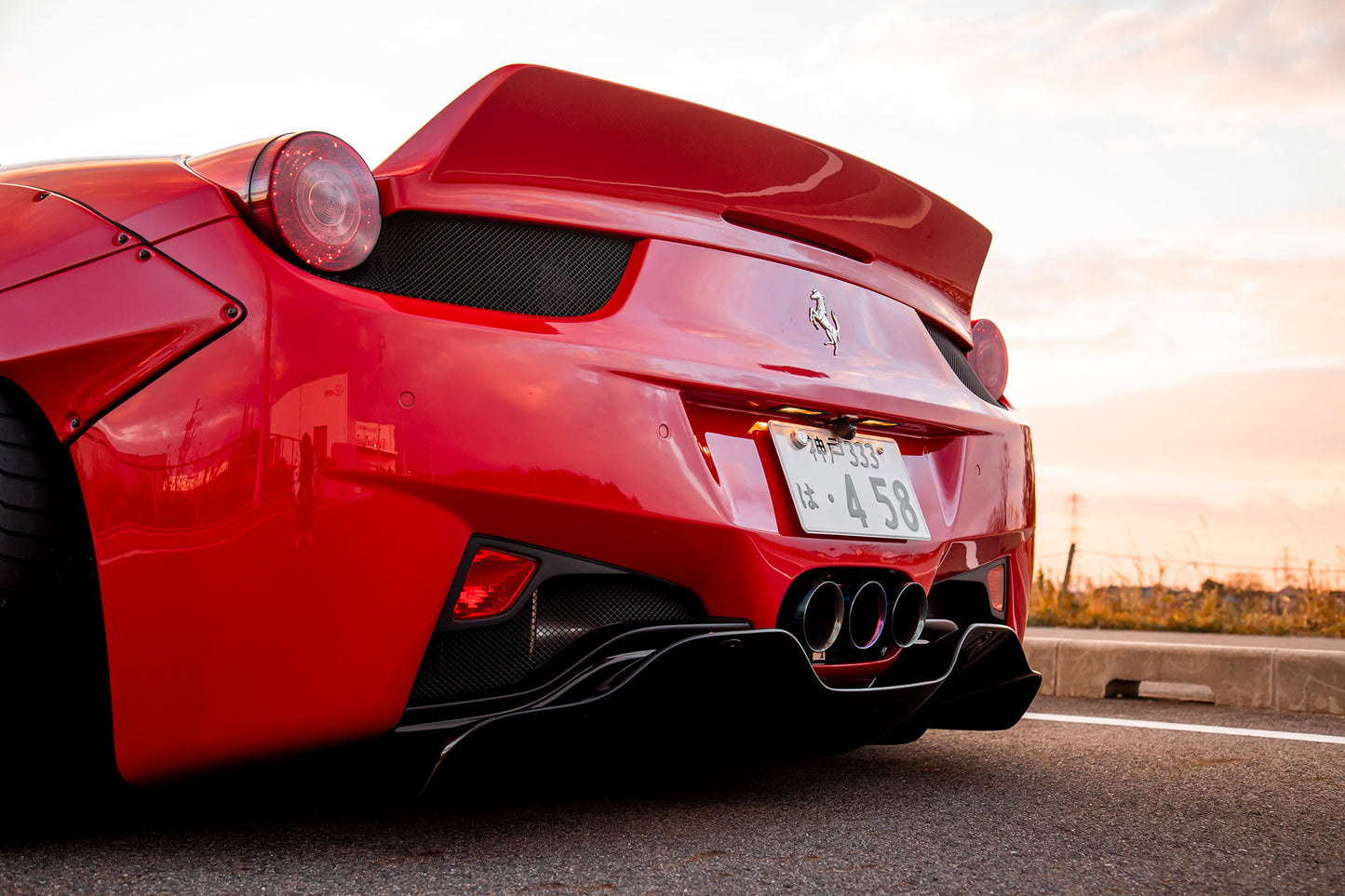 LB★WORKS Ferrari 458 Full Body Kit/Lip Spoiler Body Kit