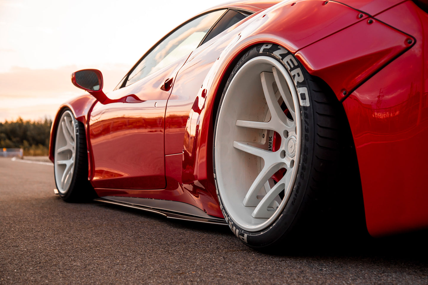 LB★WORKS Ferrari 458 Full Body Kit/Lip Spoiler Body Kit