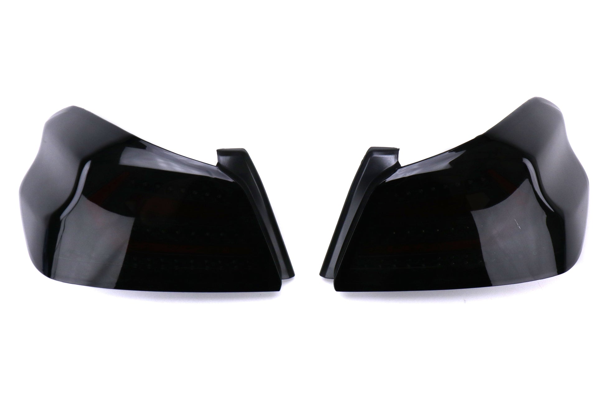 OLM Evolution Tail Lights (Smoke Lens, Black Base, Red Bar) - 2015-2021 Subaru WRX / STI
