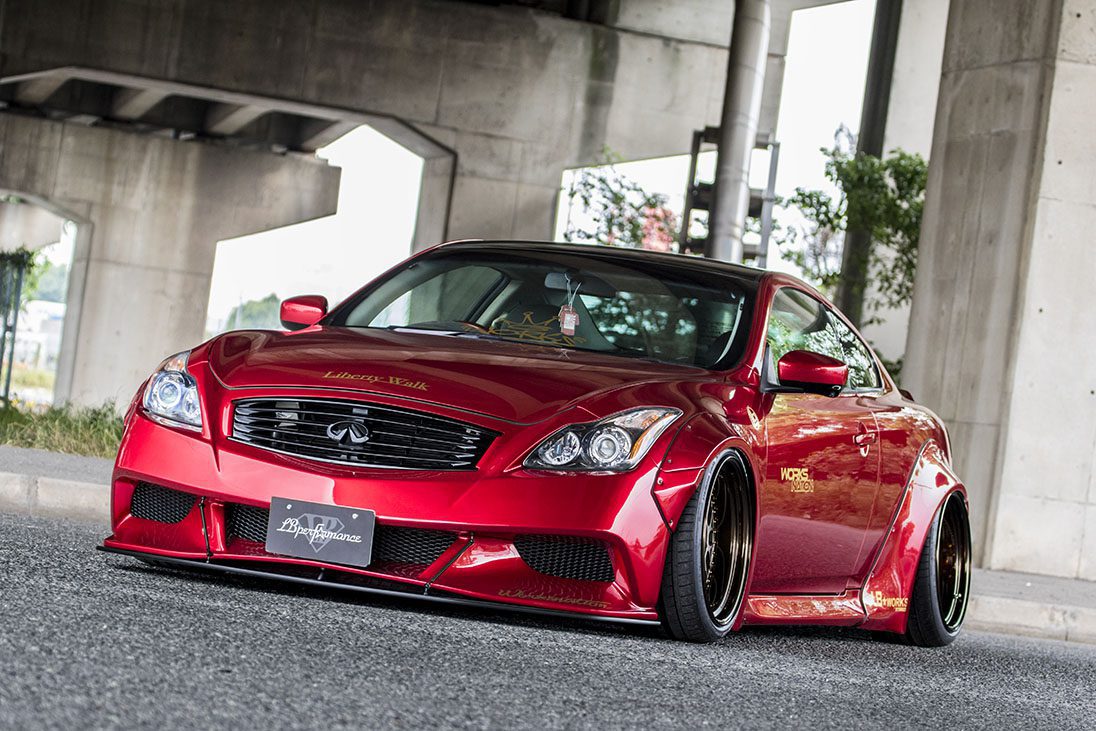 LB★Nation WORKS Infiniti G37/Nissan V36 Skyline Body Kit