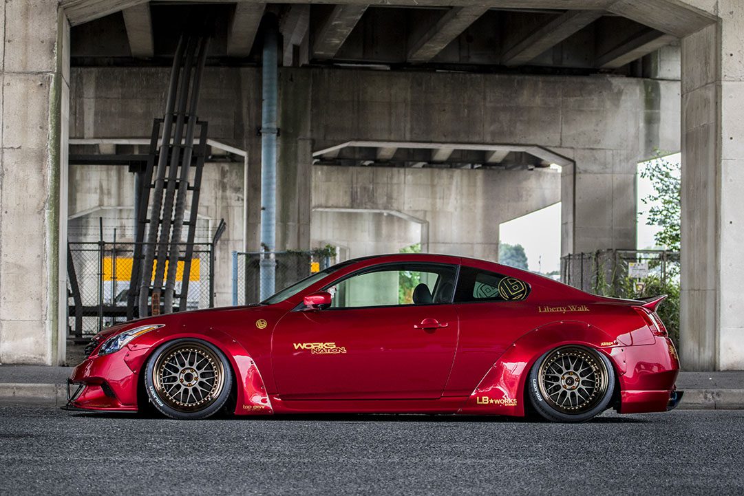 LB★Nation WORKS Infiniti G37/Nissan V36 Skyline Body Kit