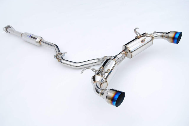 Invidia N2 Cat Back Exhaust - Titanium Tips - 2013-2024 Scion FR-S / Subaru BRZ / Toyota GR86